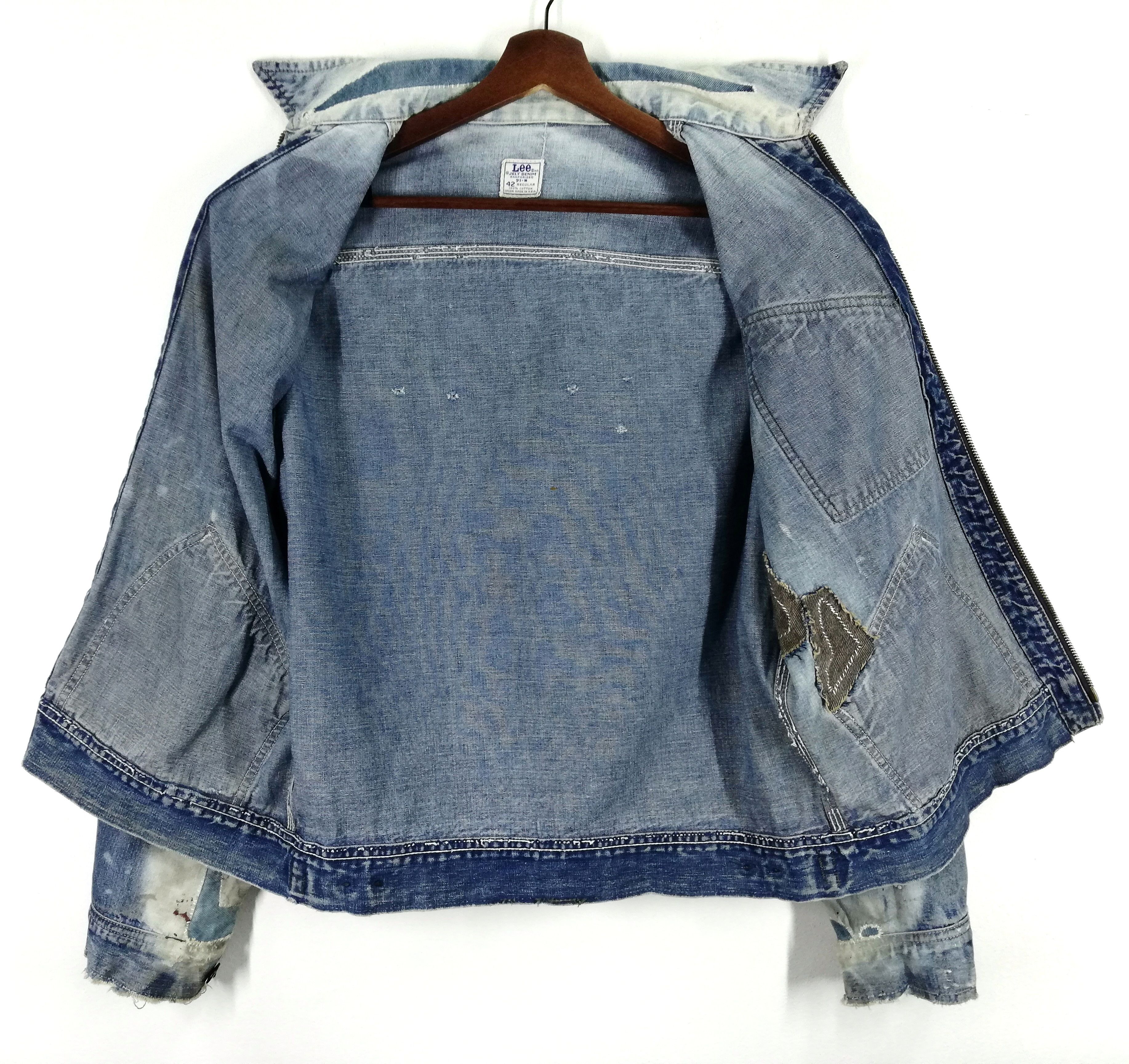 Lee 🔥1970's Lee Jelt Denim Sanforized 91-B Jean Work Wear🔥 Size US L / EU 52-54 / 3 - 14 Thumbnail