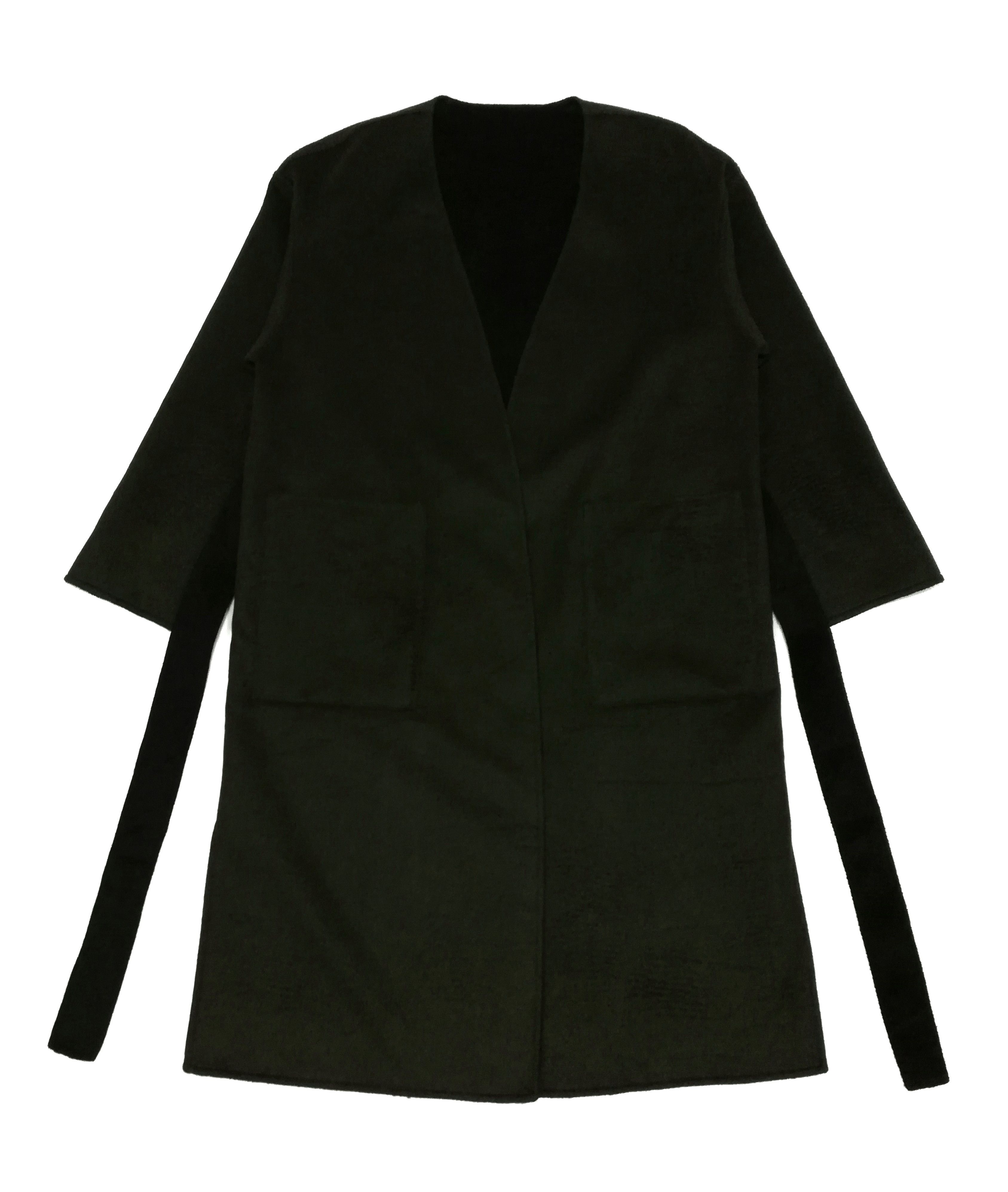 HARE × Japanese Brand 🔥GRAIL Hare Cardigan Wool Gabardine Riversible Long Coat🔥 Size US M / EU 48-50 / 2 - 3 Thumbnail