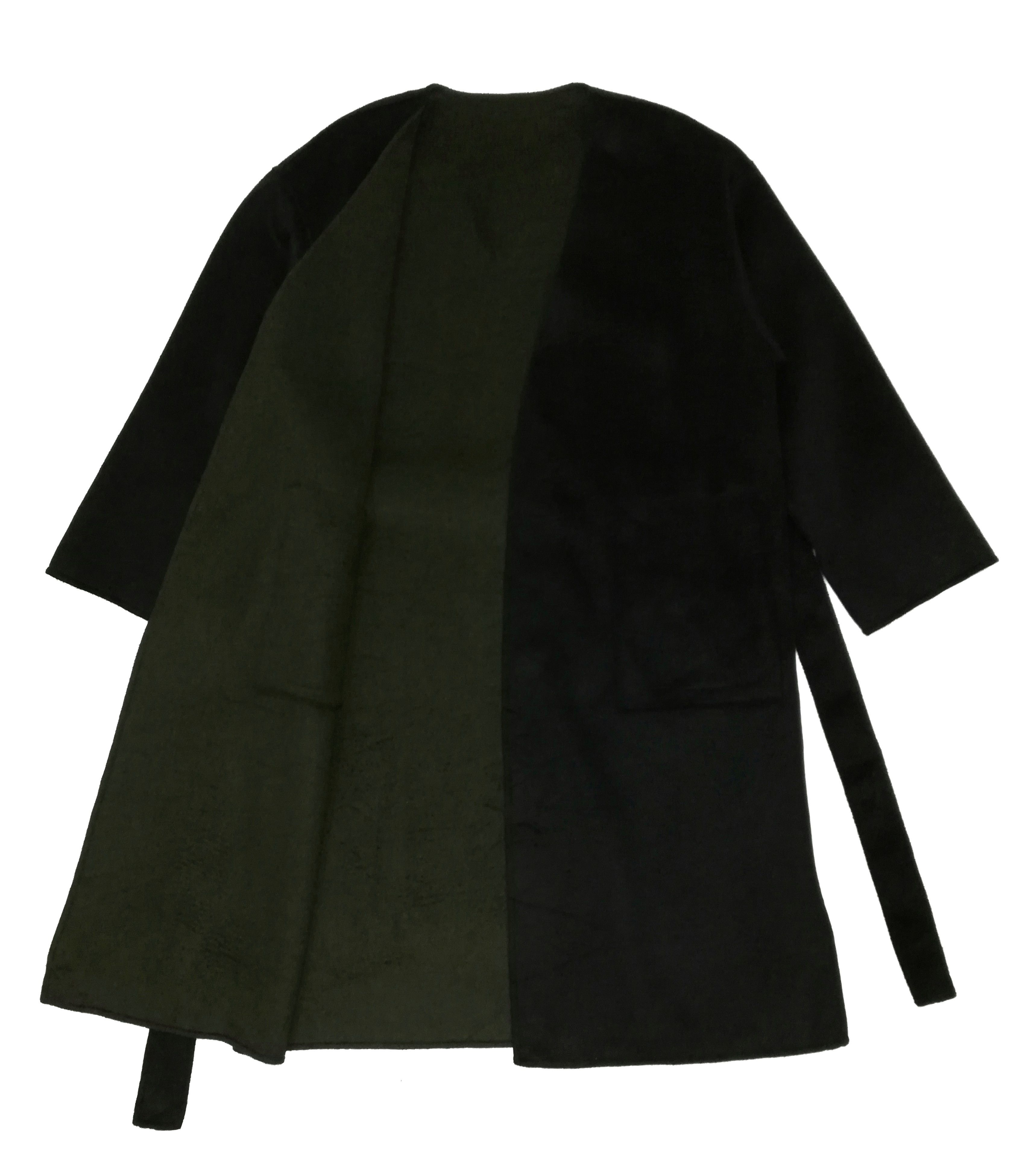 HARE × Japanese Brand 🔥GRAIL Hare Cardigan Wool Gabardine Riversible Long Coat🔥 Size US M / EU 48-50 / 2 - 11 Thumbnail