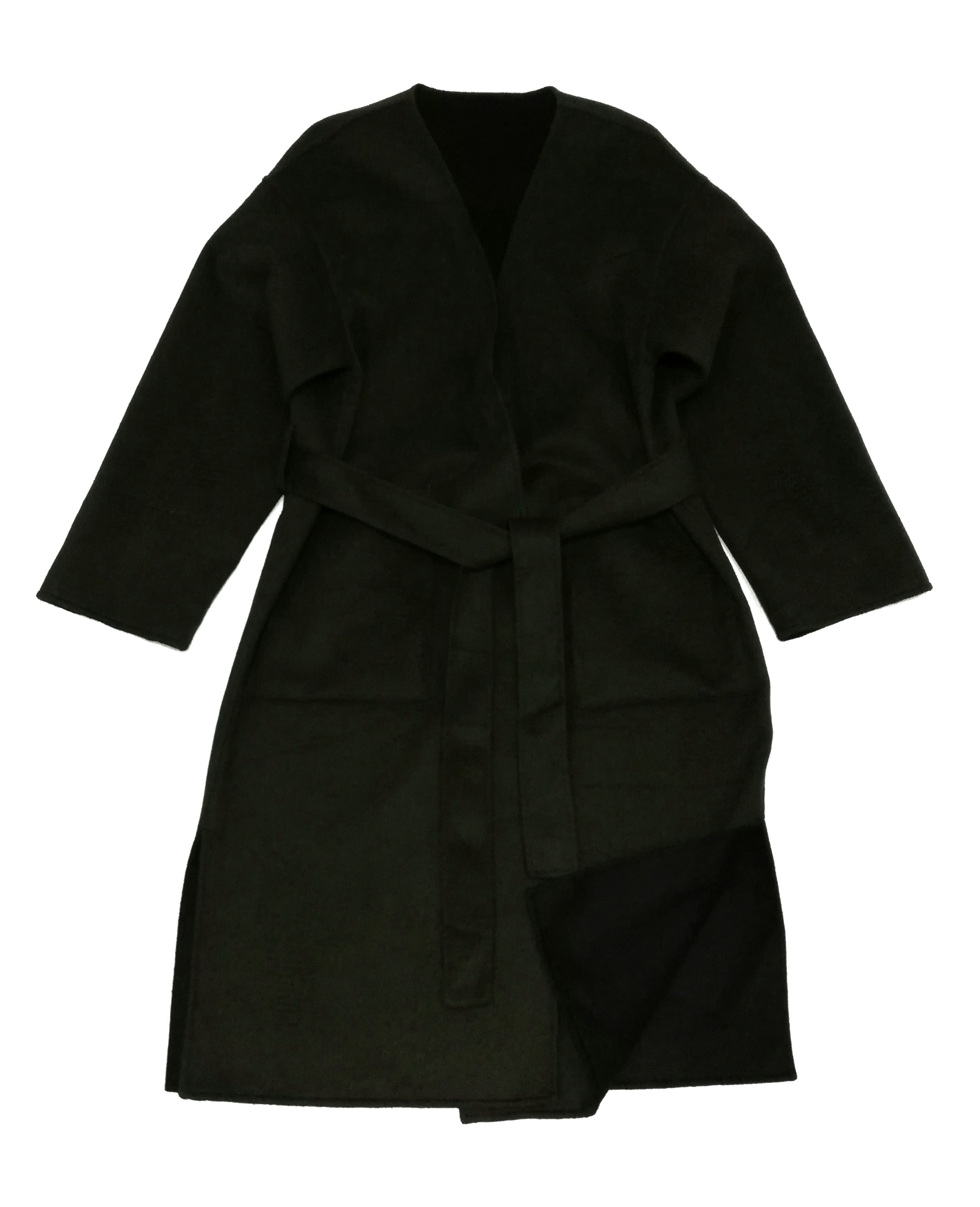 HARE × Japanese Brand 🔥GRAIL Hare Cardigan Wool Gabardine Riversible Long Coat🔥 Size US M / EU 48-50 / 2 - 1 Thumbnail