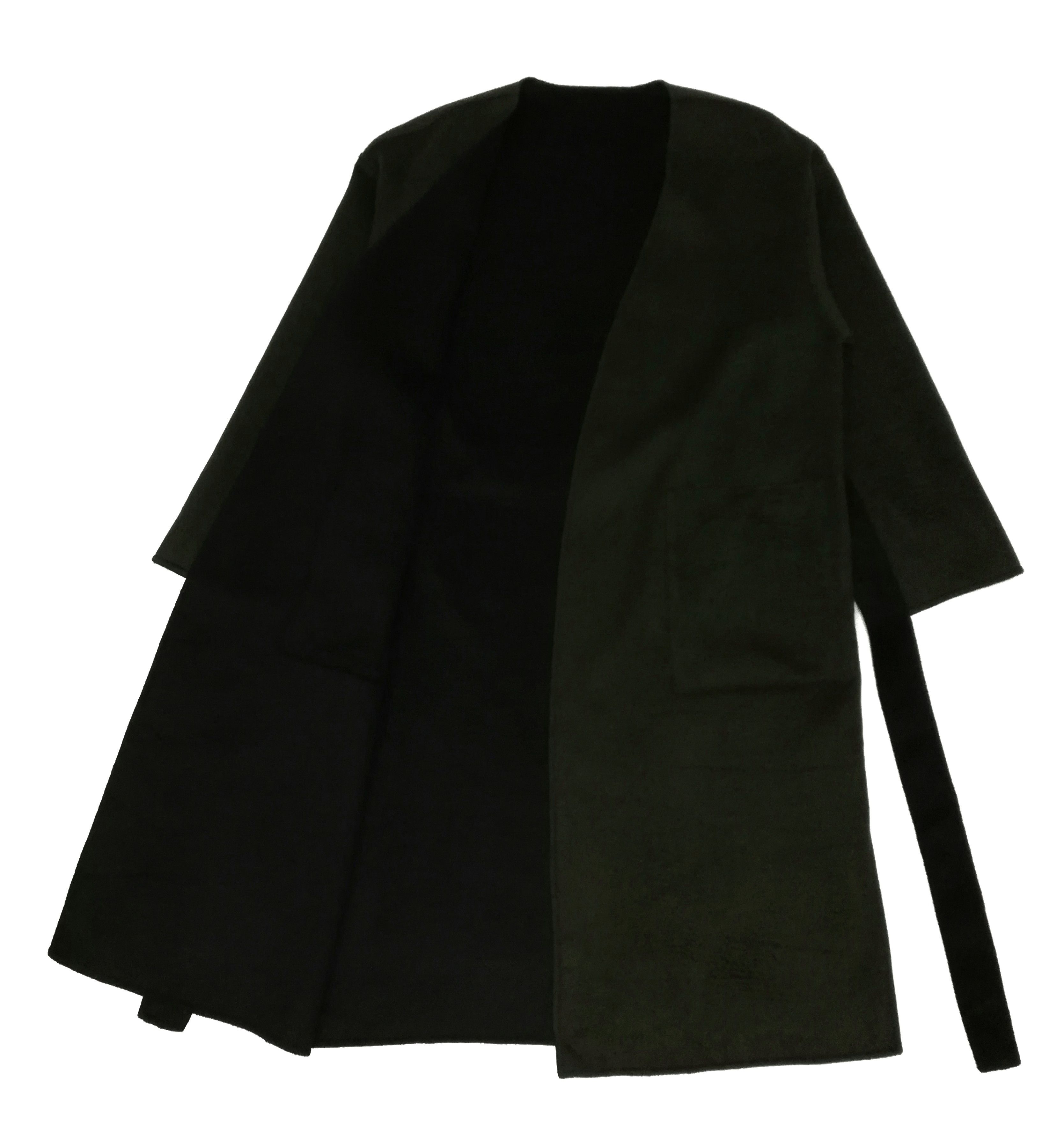 HARE × Japanese Brand 🔥GRAIL Hare Cardigan Wool Gabardine Riversible Long Coat🔥 Size US M / EU 48-50 / 2 - 4 Thumbnail
