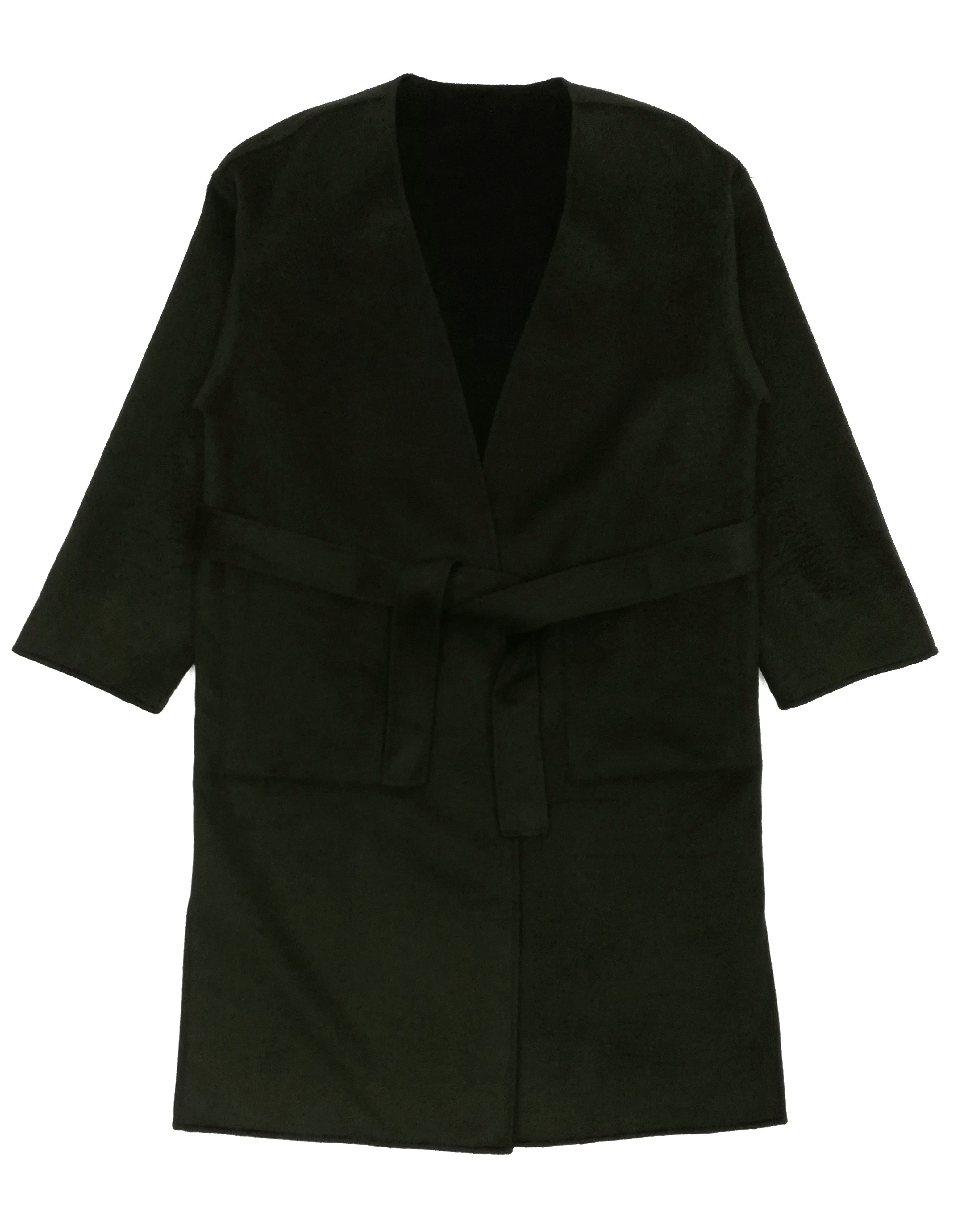 HARE × Japanese Brand 🔥GRAIL Hare Cardigan Wool Gabardine Riversible Long Coat🔥 Size US M / EU 48-50 / 2 - 2 Thumbnail