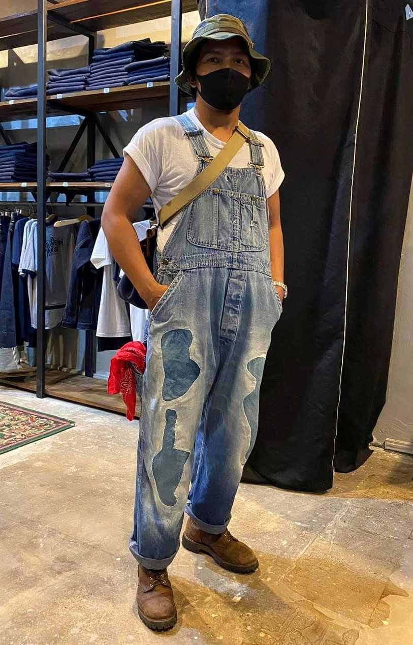 Lee × Vintage 🔥Vintage 1960's Lee Jelt Denim Overalls Measures 31 x 57🔥 Size US 31 - 1 Thumbnail