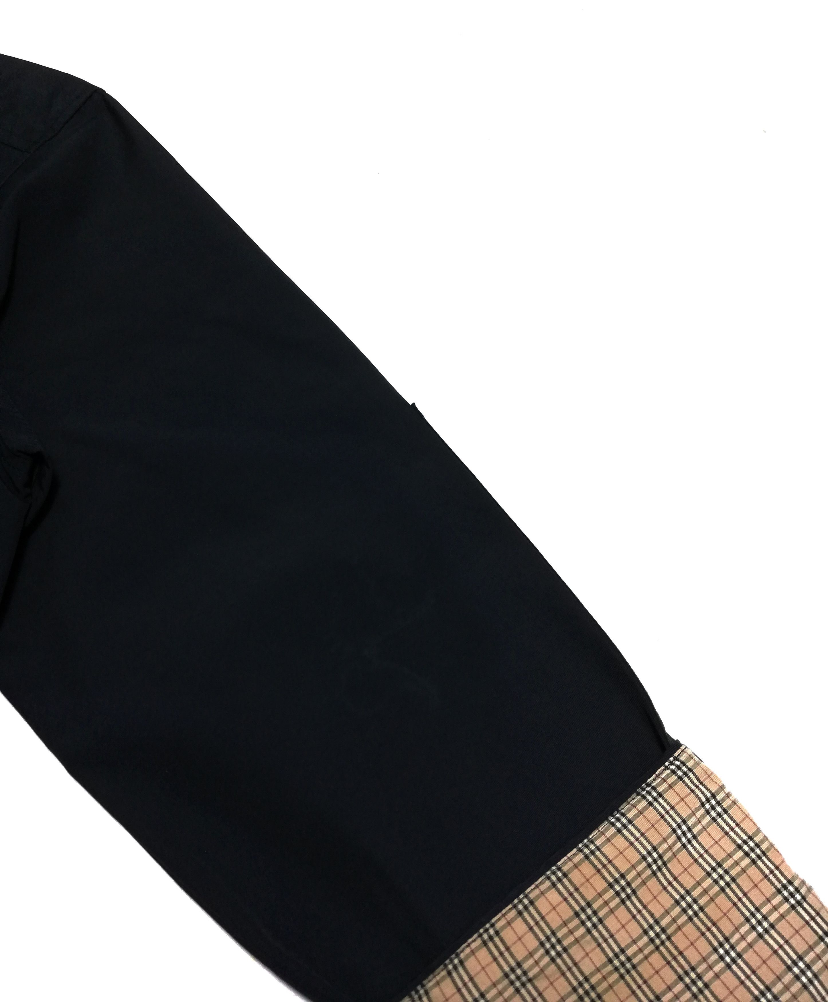 Black Label × Burberry × Vintage 🔥Burberry Black Label Nova Check Polyester Button Shirt🔥 Size US M / EU 48-50 / 2 - 4 Thumbnail