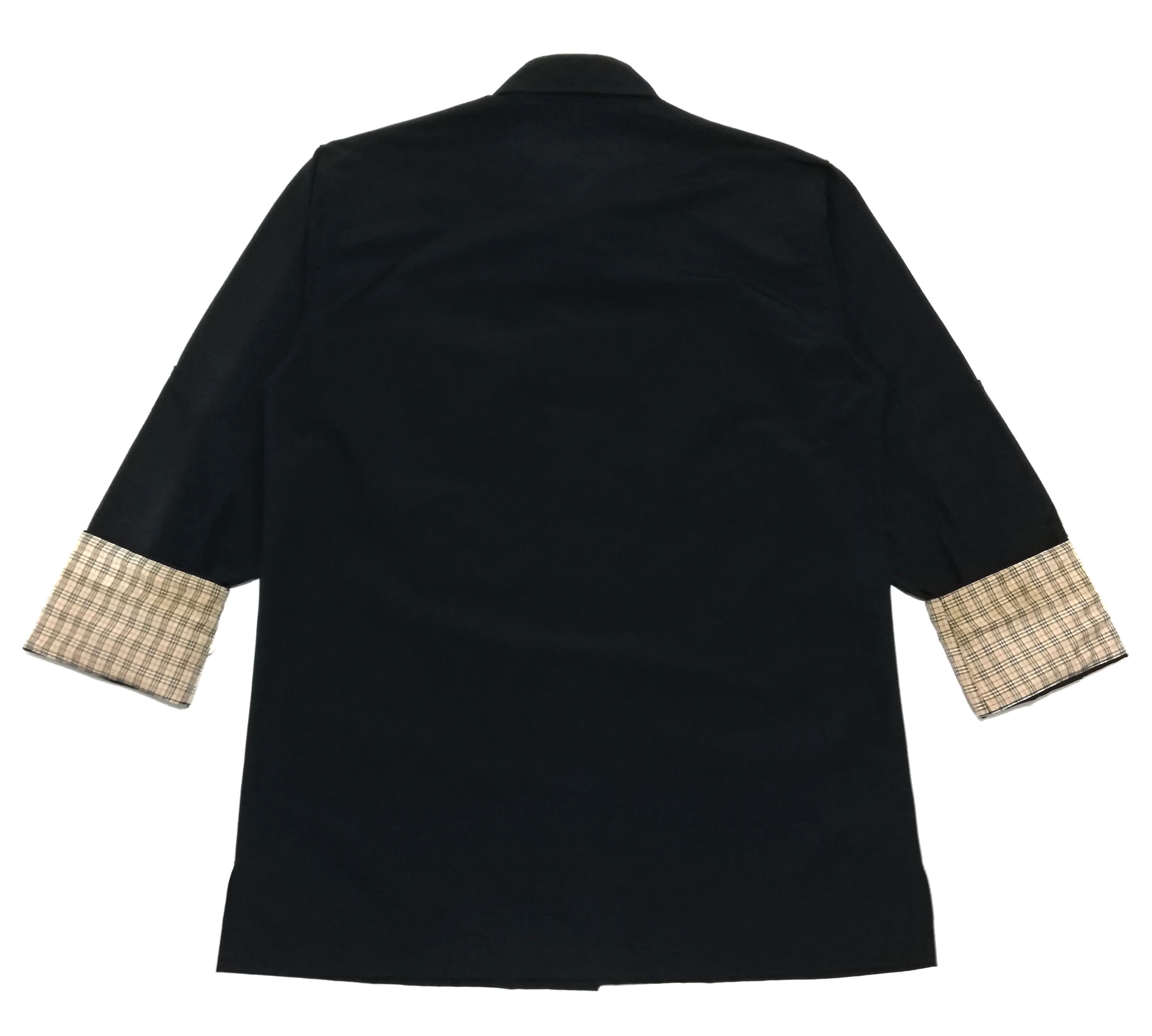 Black Label × Burberry × Vintage 🔥Burberry Black Label Nova Check Polyester Button Shirt🔥 Size US M / EU 48-50 / 2 - 12 Thumbnail