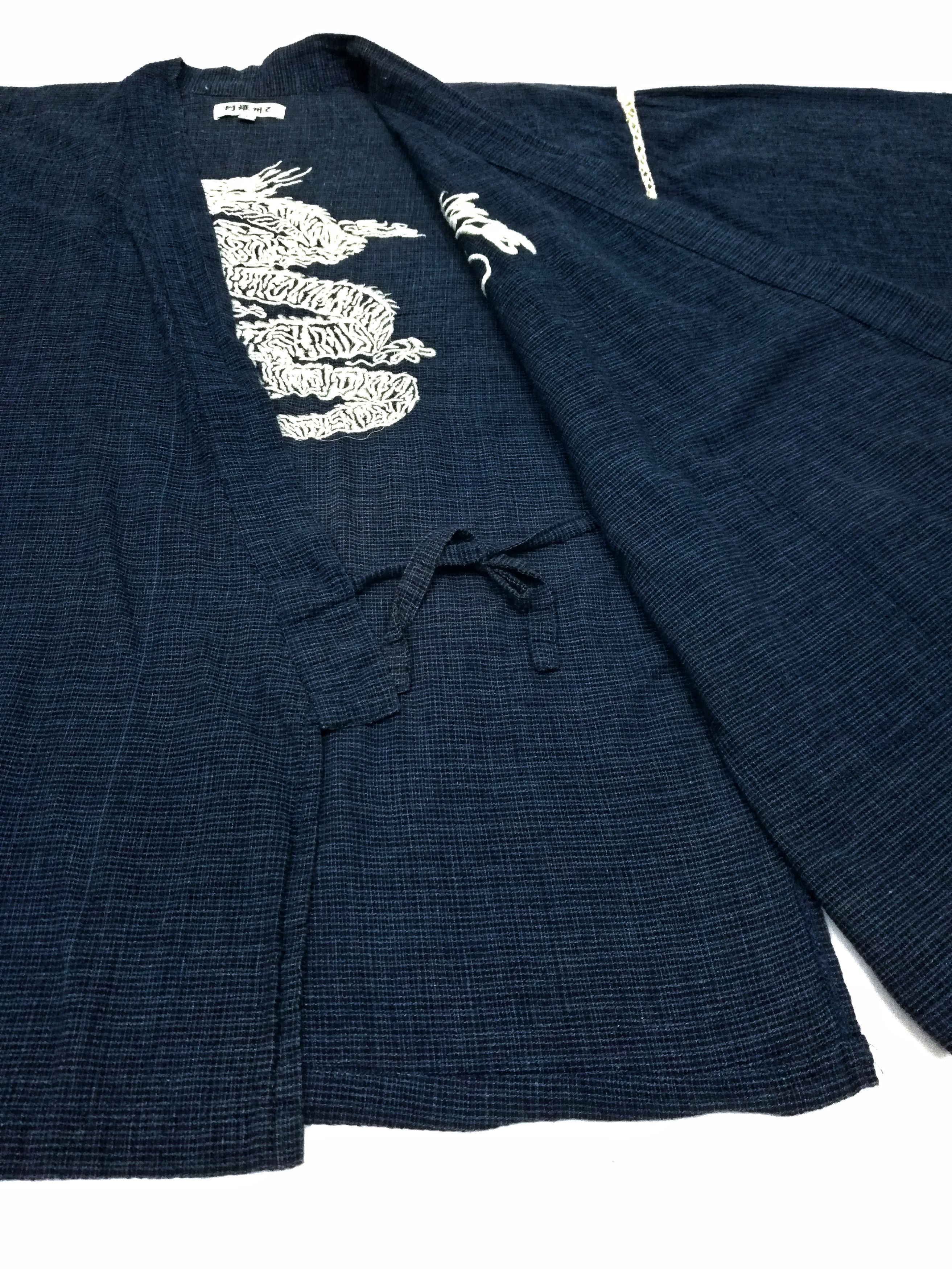 Japanese Brand 🔥Vintage Japanese Kimono Embroidered Dragon Wear🔥 Size US M / EU 48-50 / 2 - 8 Thumbnail