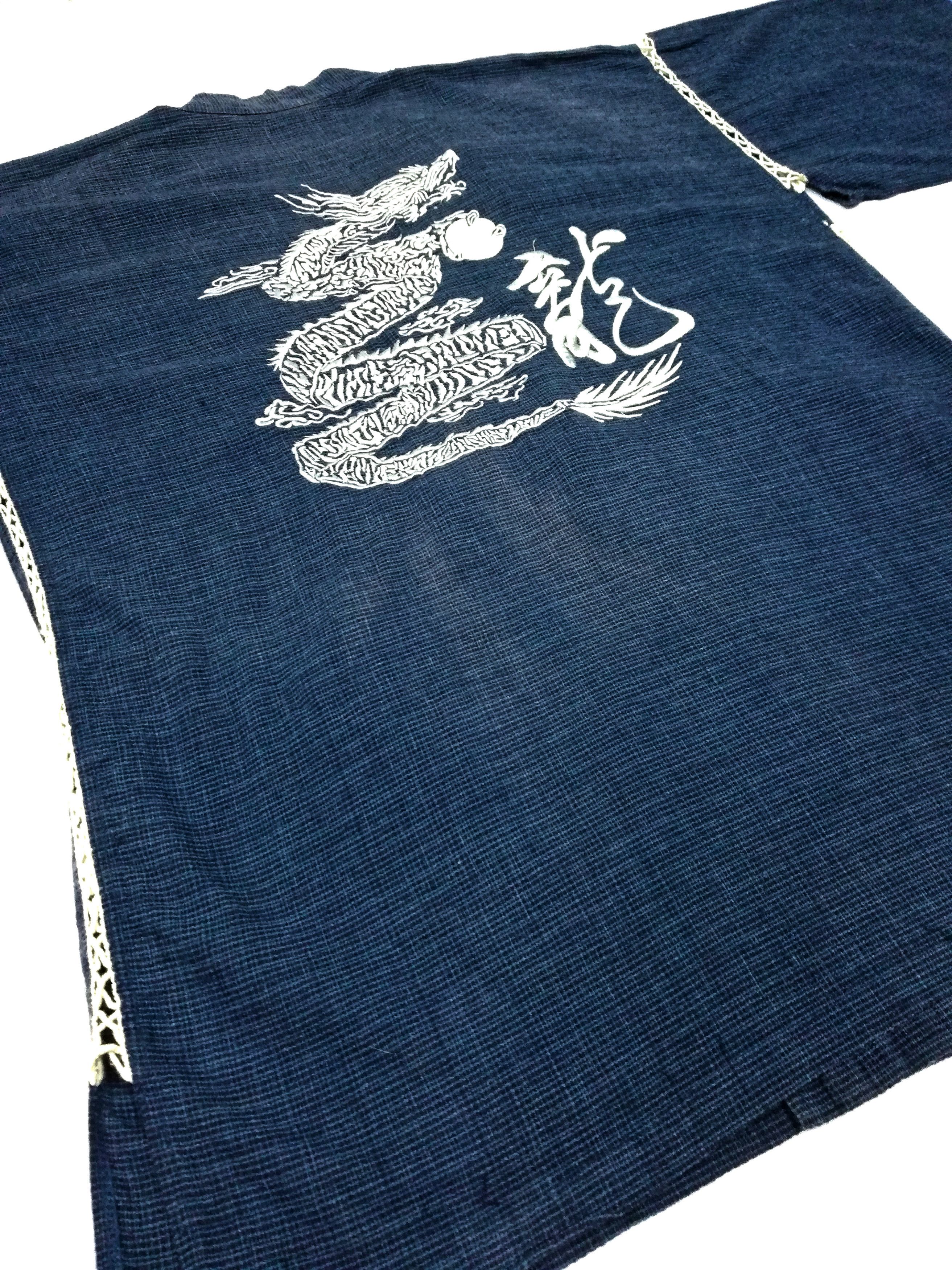 Japanese Brand 🔥Vintage Japanese Kimono Embroidered Dragon Wear🔥 Size US M / EU 48-50 / 2 - 14 Thumbnail