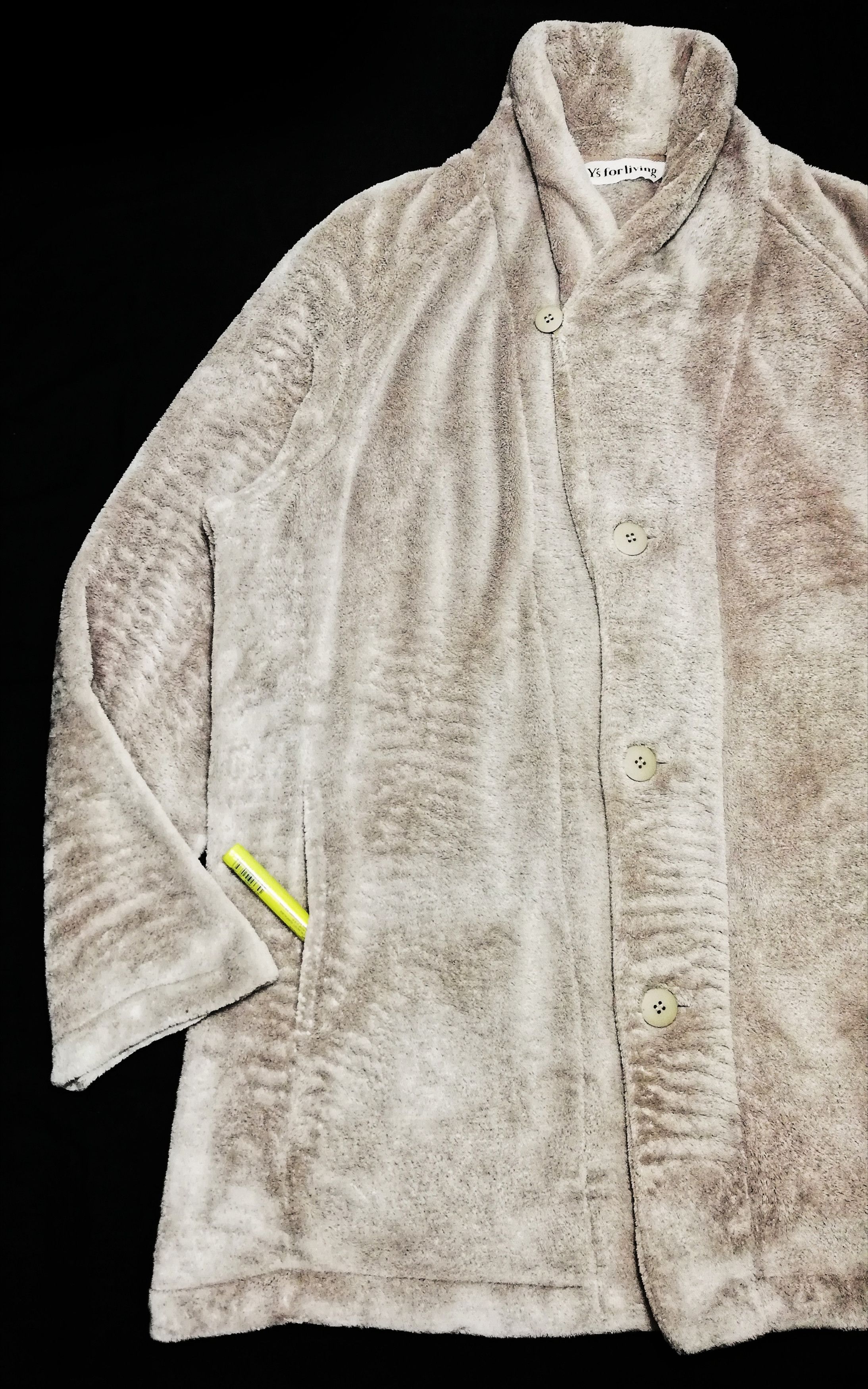 Yohji Yamamoto 🔥Y's For Living By Yohji Yamamoto Fleece Polyester Winter Size US M / EU 48-50 / 2 - 2 Thumbnail