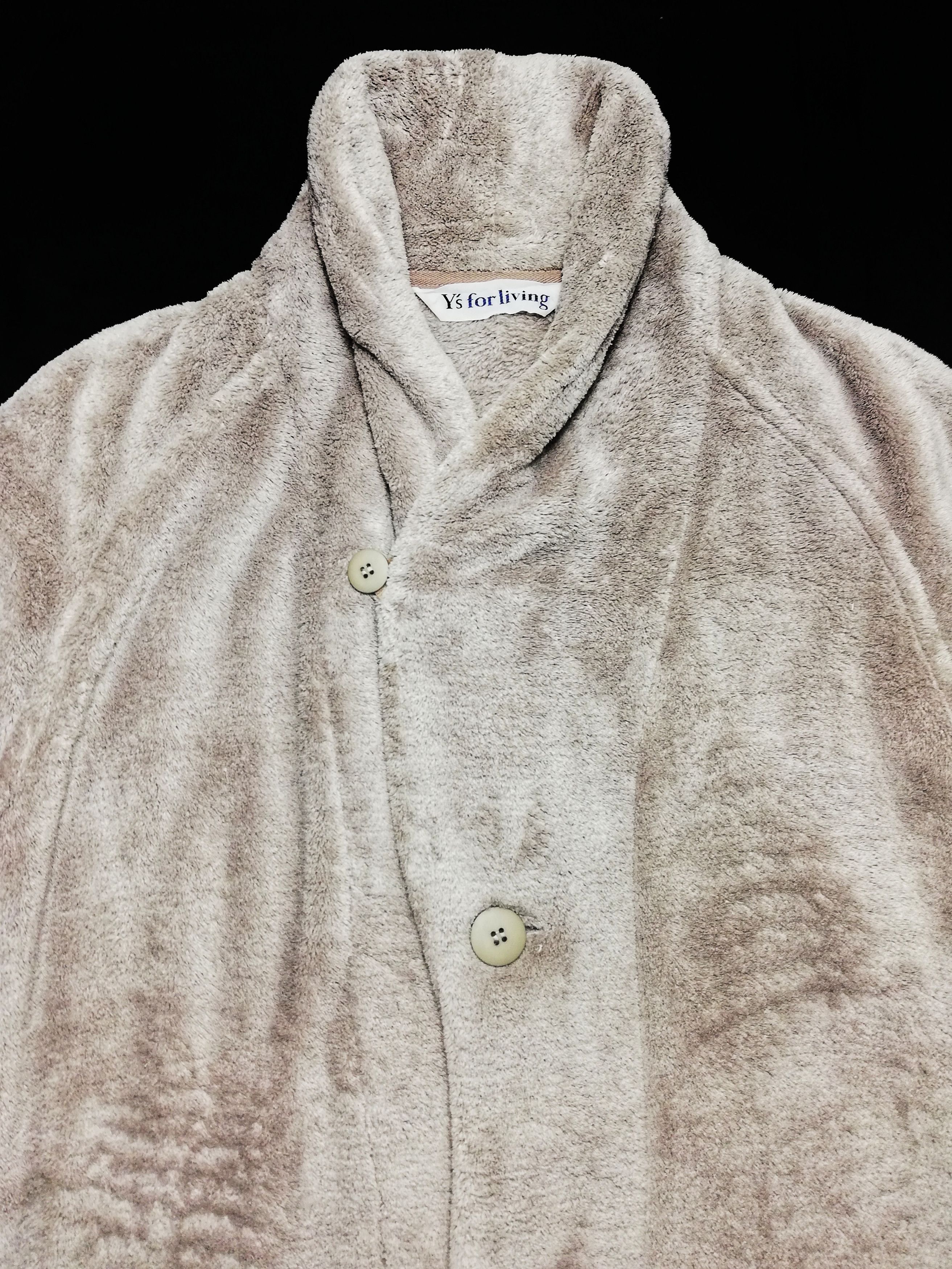 Yohji Yamamoto 🔥Y's For Living By Yohji Yamamoto Fleece Polyester Winter Size US M / EU 48-50 / 2 - 4 Thumbnail