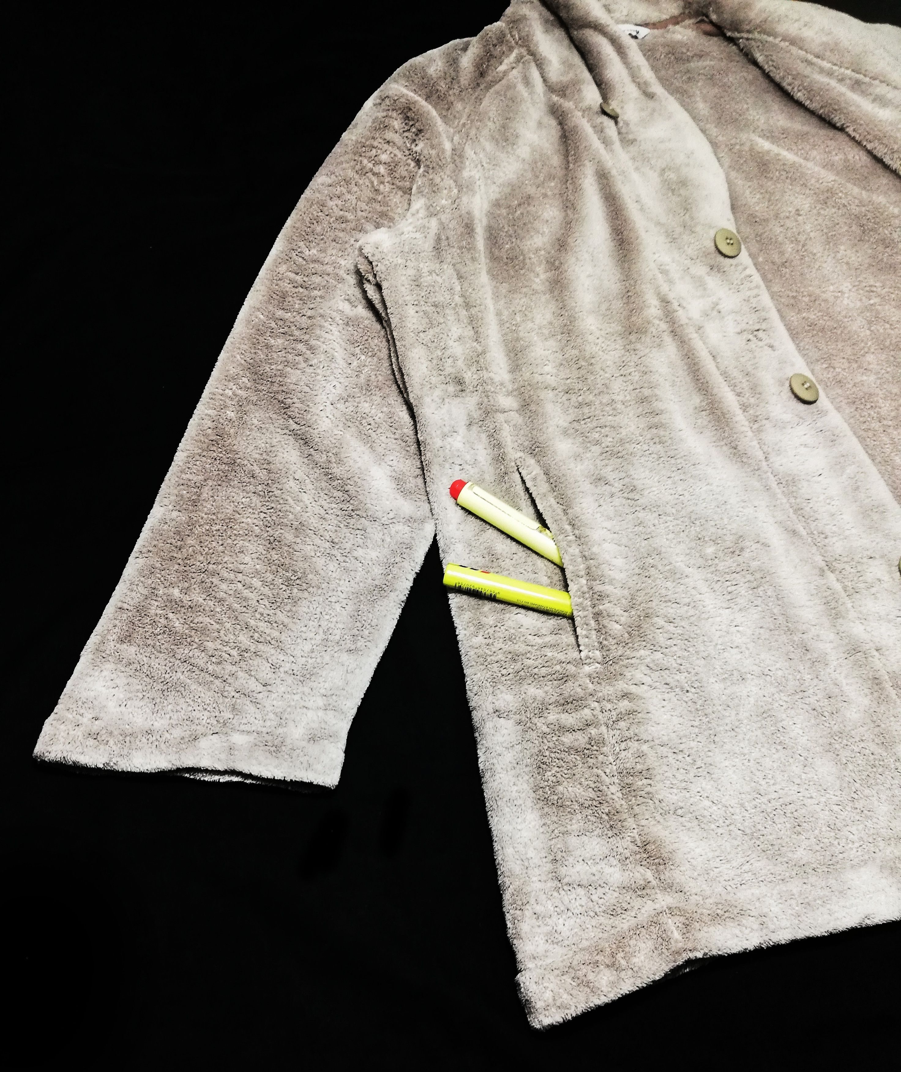 Yohji Yamamoto 🔥Y's For Living By Yohji Yamamoto Fleece Polyester Winter Size US M / EU 48-50 / 2 - 7 Thumbnail