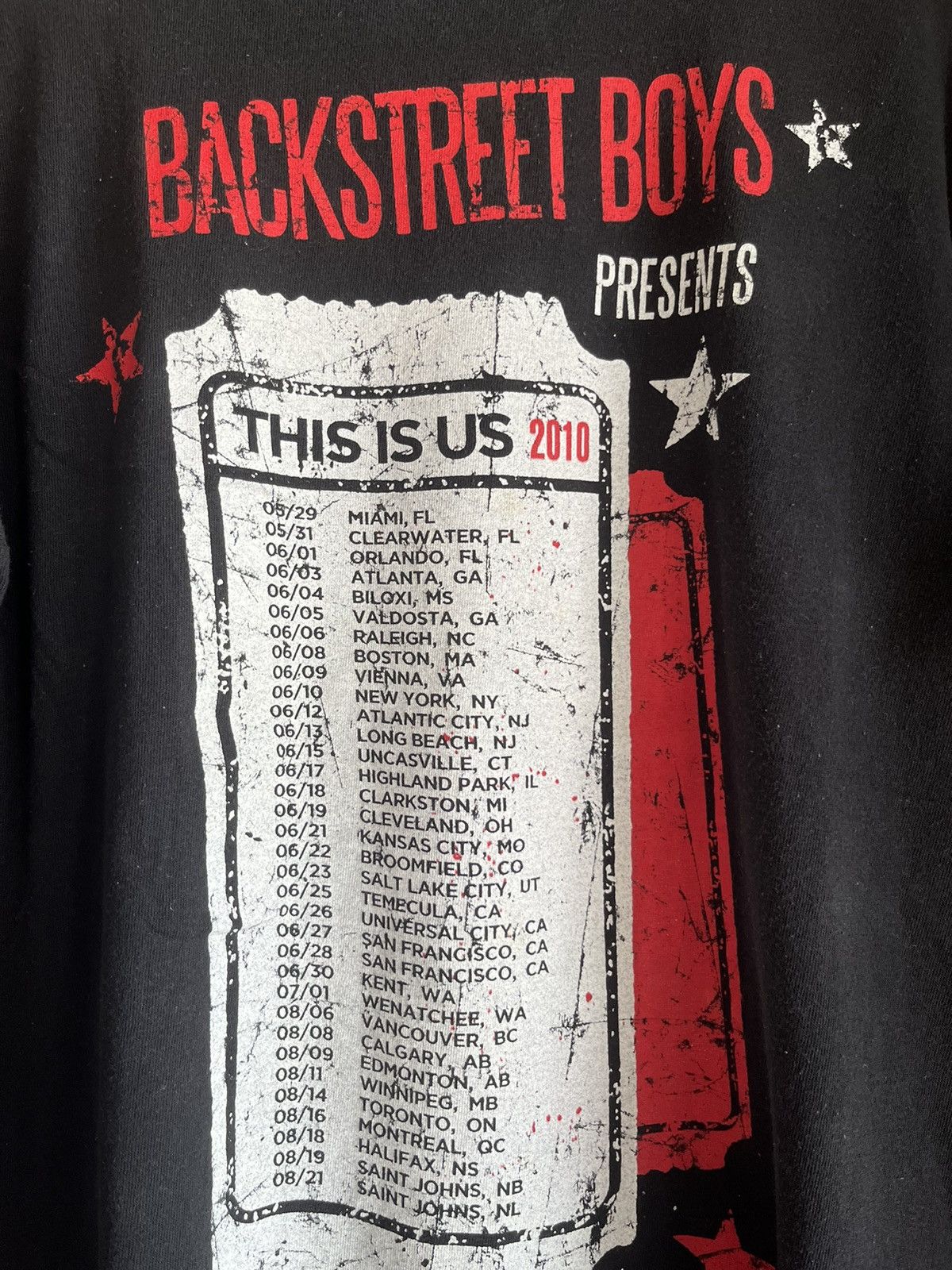 Vintage Backstreets boys ft7 Size US L / EU 52-54 / 3 - 6 Thumbnail