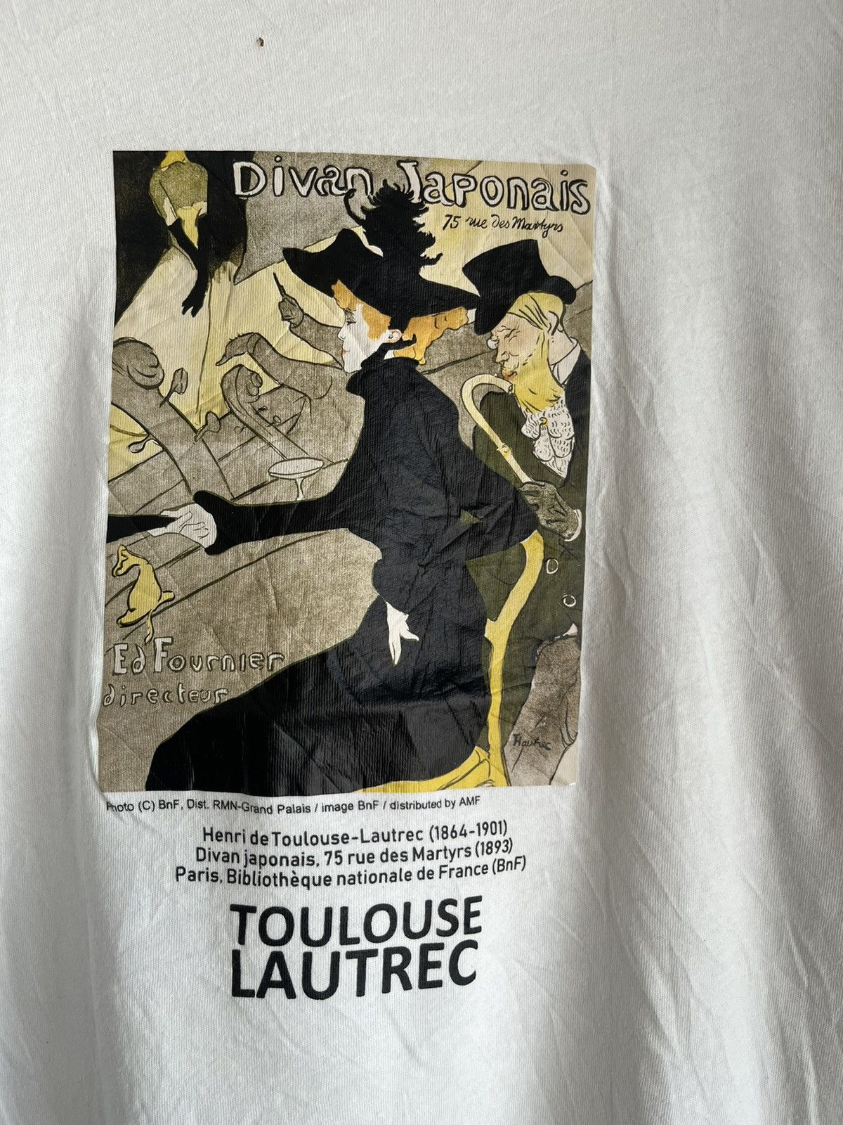 Vintage Toulouse lautrec ft7 Size US L / EU 52-54 / 3 - 2 Thumbnail