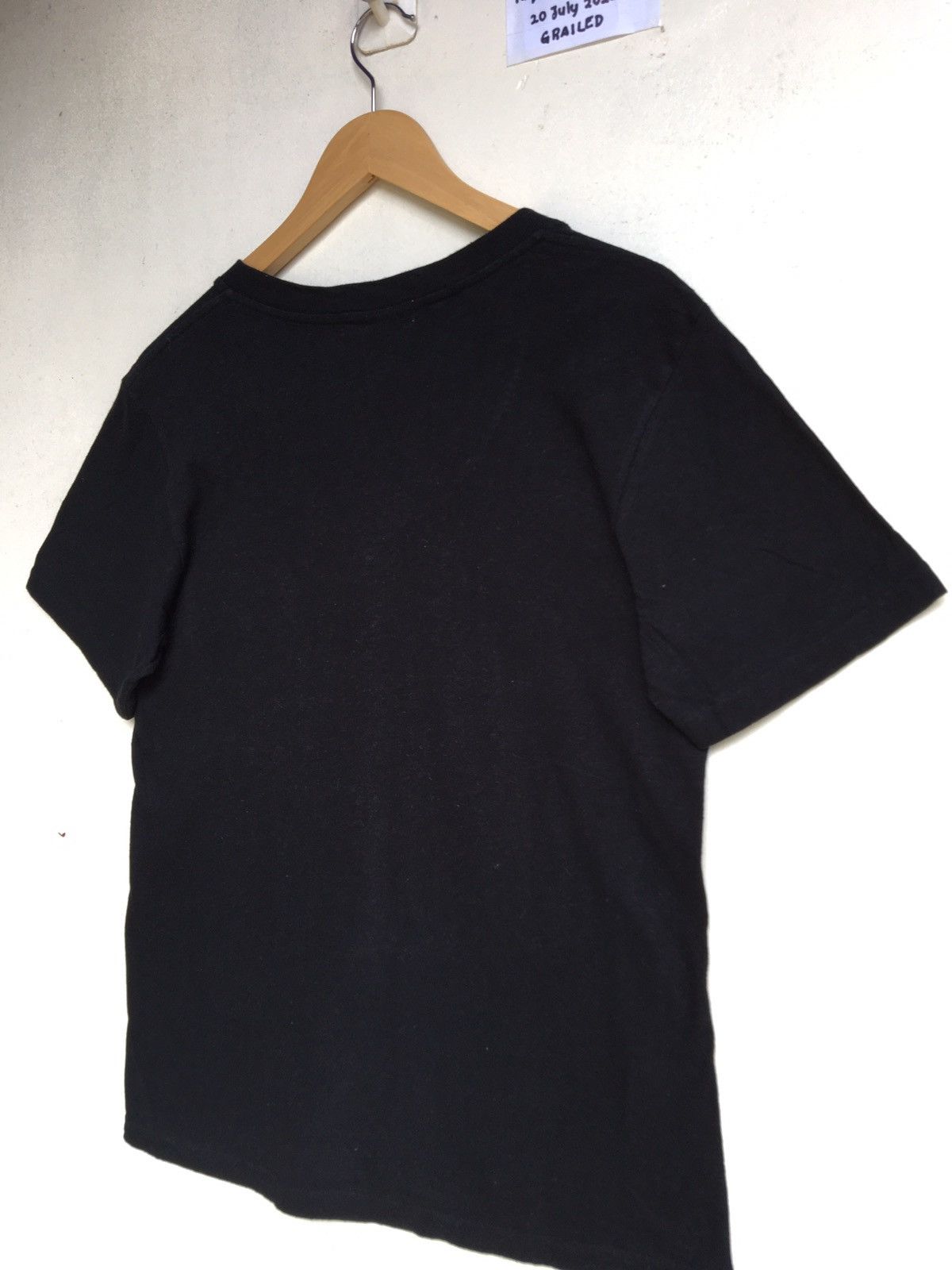 Number (N)ine Number (N)ine V Neck Mens Plain Black Tee Size US S / EU 44-46 / 1 - 10 Thumbnail