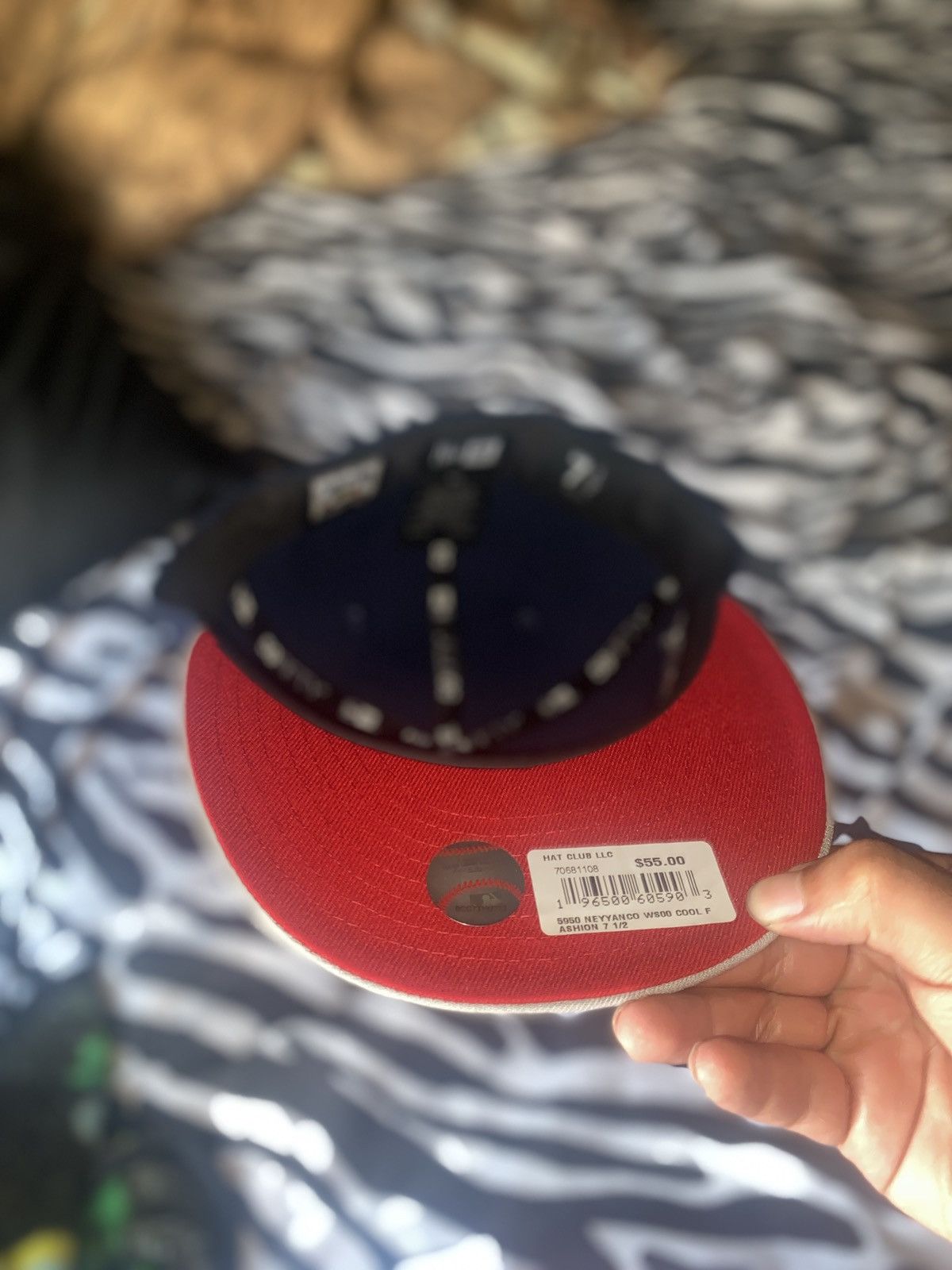 Hat Club × MLB × New Era 7 1/2 Exclusive New York yankees nets crossover fitted hat Size ONE SIZE - 5 Thumbnail