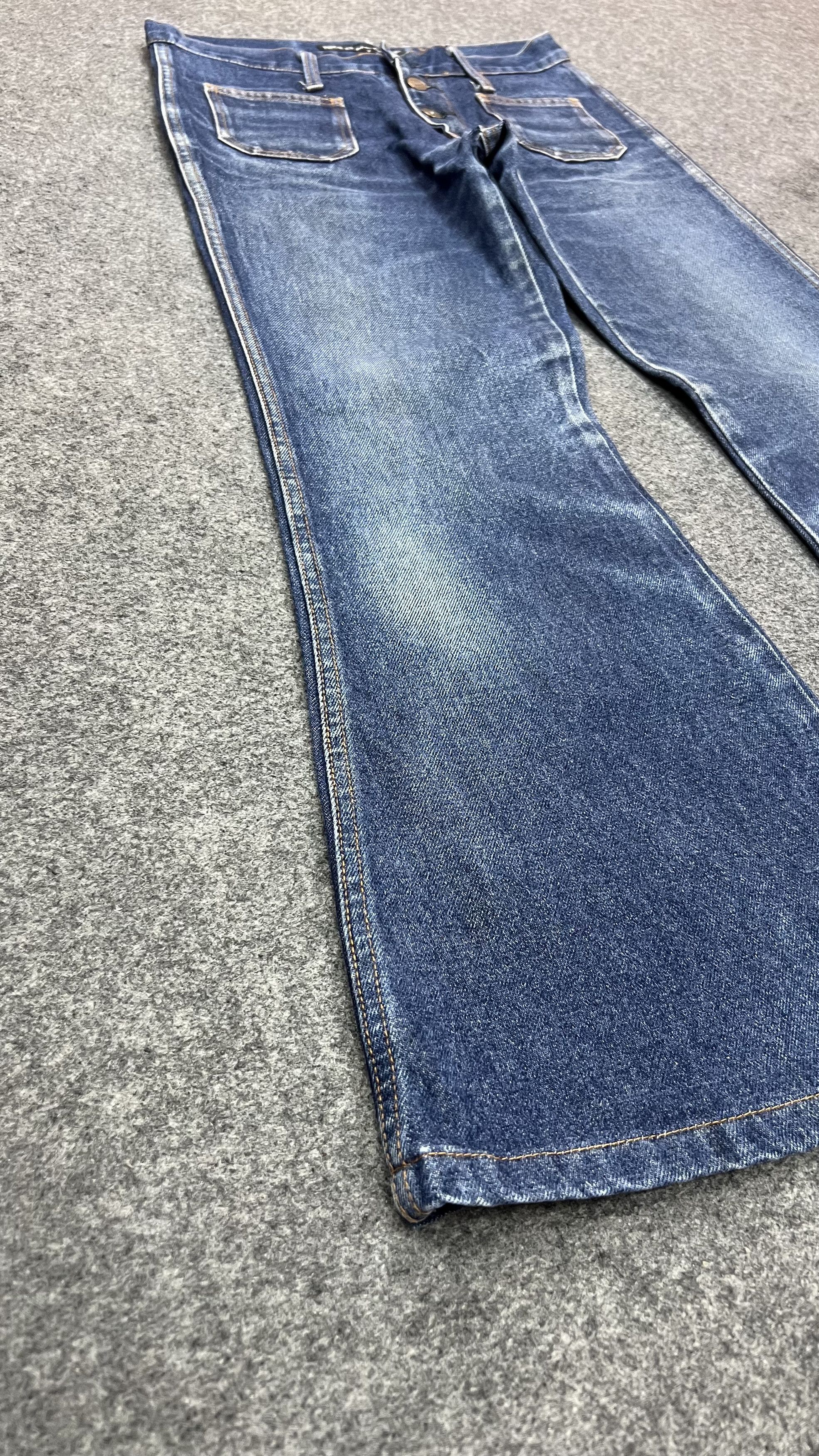 Vintage NICE CLAUP Bootcut Jeans Size 30" / US 8 / IT 44 - 3 Thumbnail