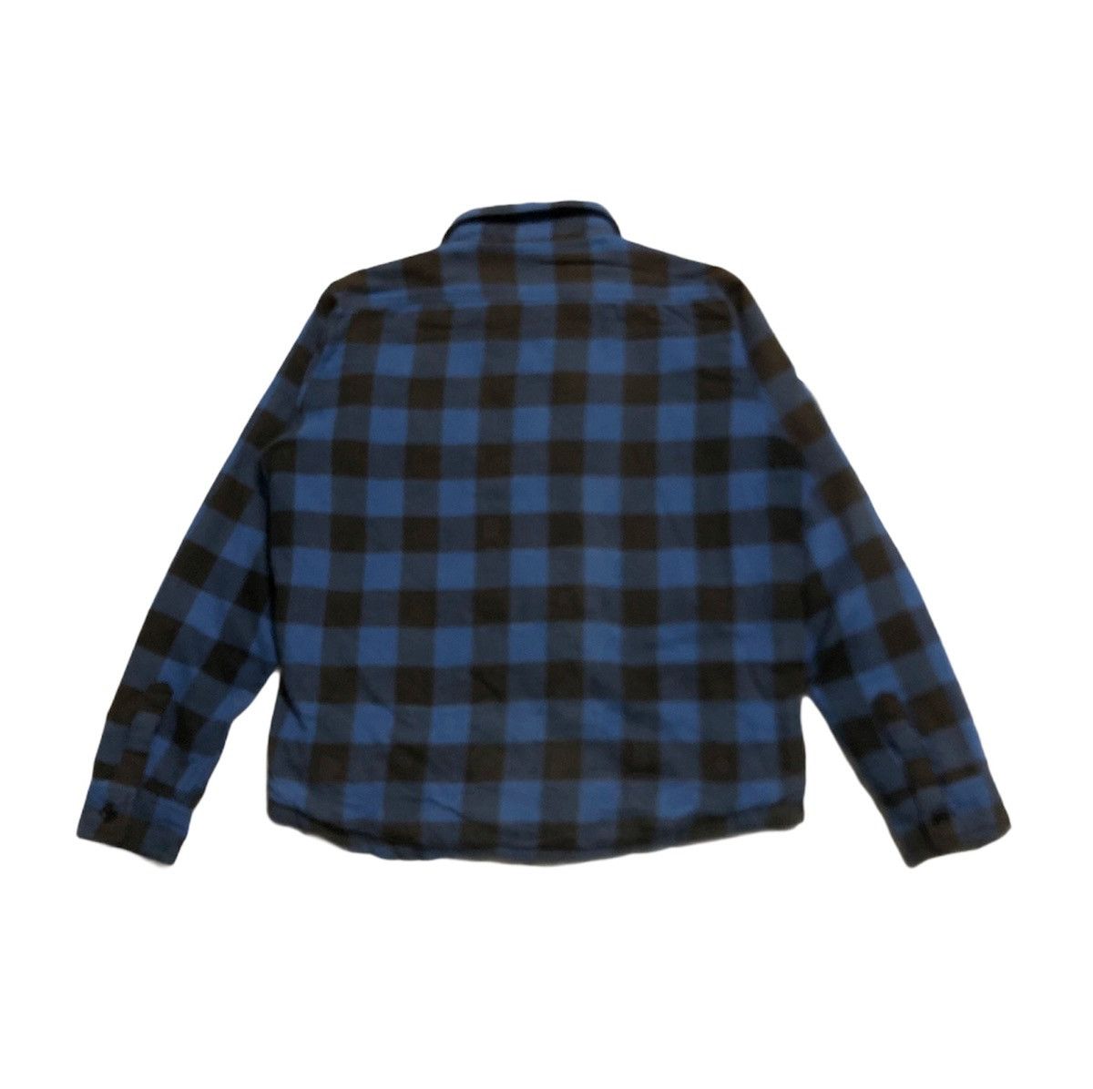 Japanese Brand × Uniqlo 🔥Uniqlo Button Check Fleece Sherpa Inside Size US S / EU 44-46 / 1 - 3 Thumbnail