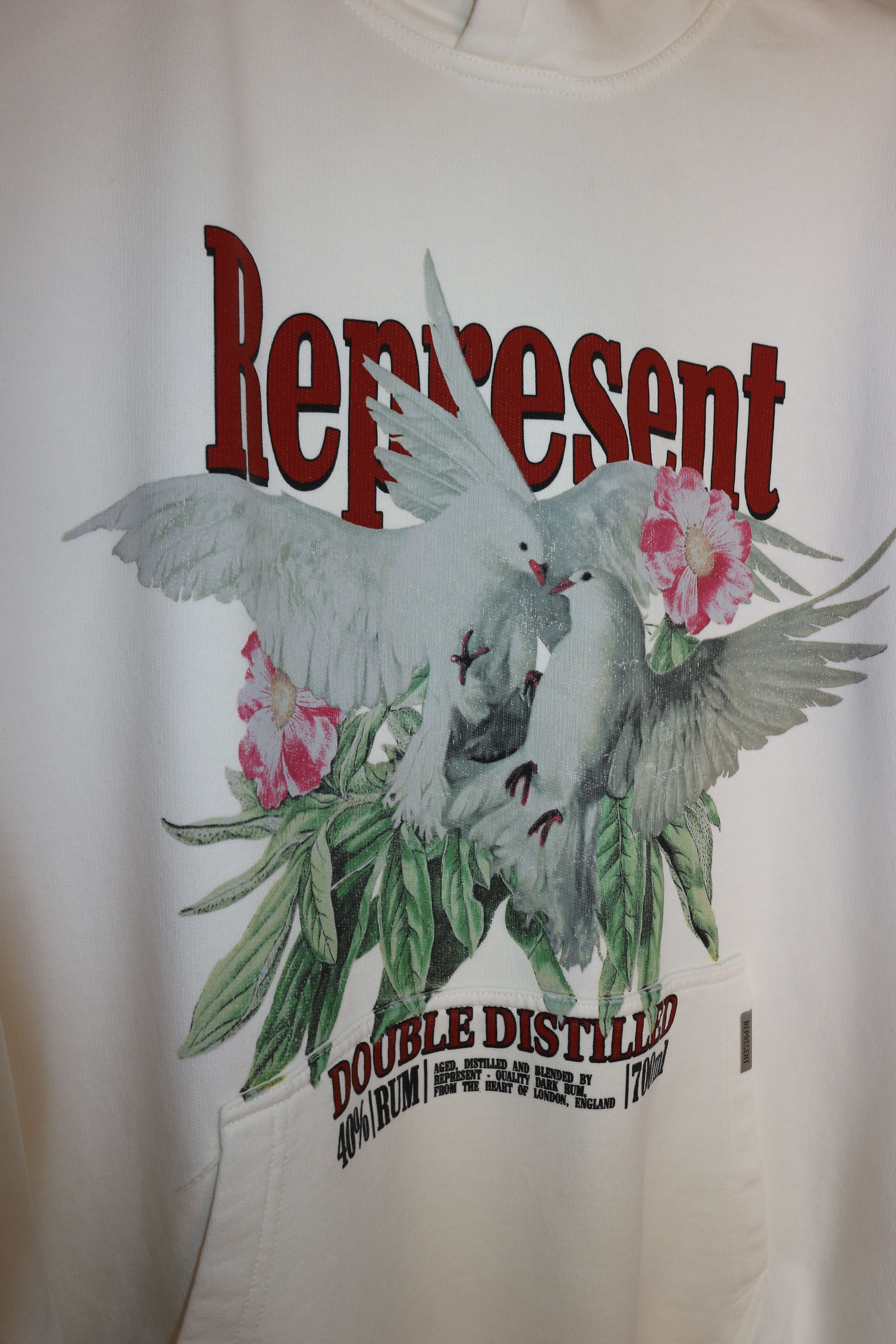 Represent Clo. Double distilled print hoodie Size US XL / EU 56 / 4 - 2 Thumbnail