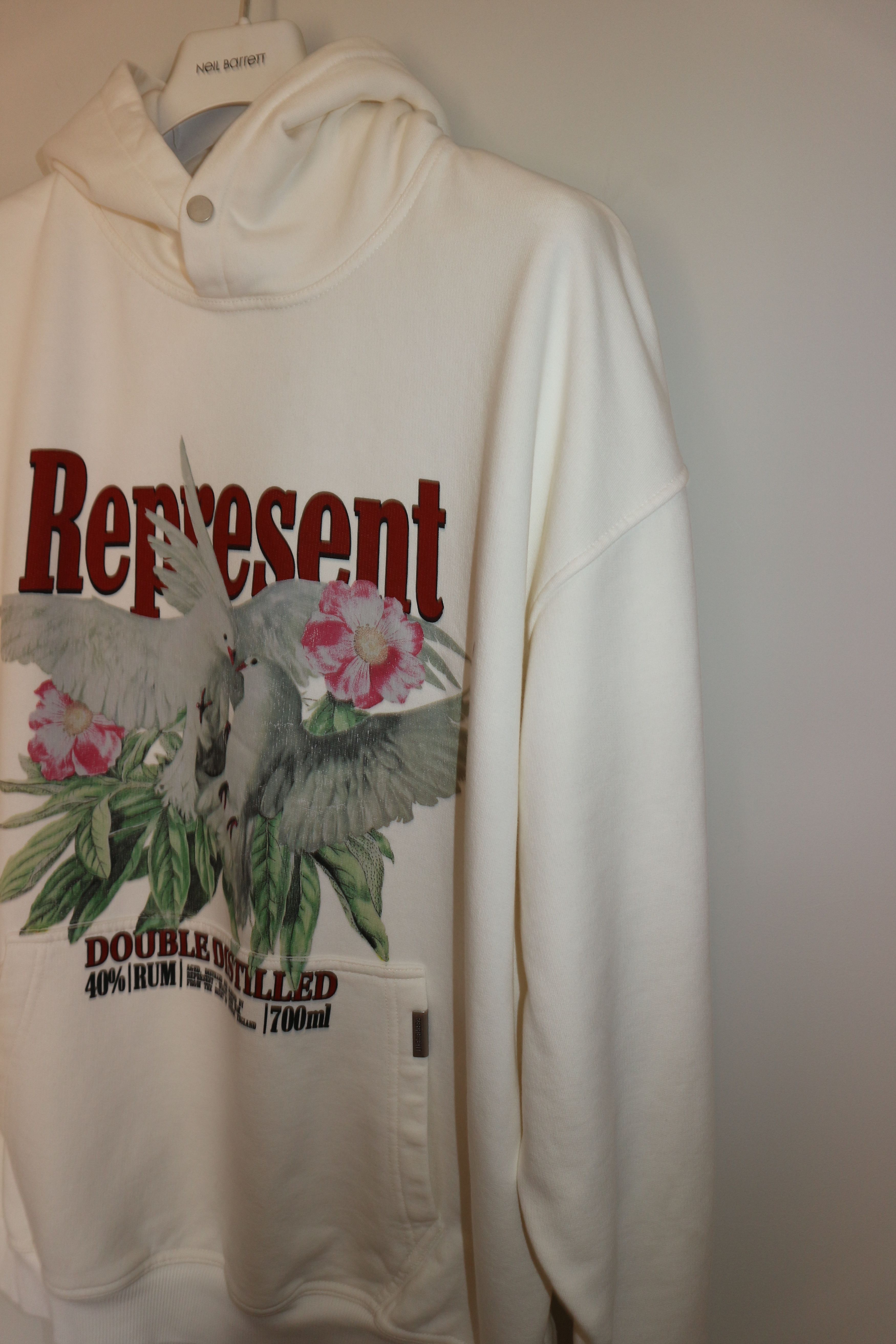 Represent Clo. Double distilled print hoodie Size US XL / EU 56 / 4 - 4 Thumbnail