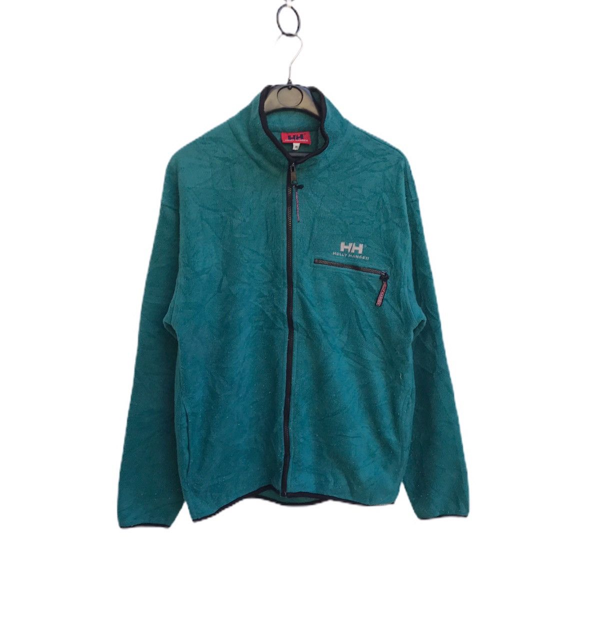 Helly Hansen × Vintage 🔥Helly Hansen Zipper Fleece Jacket Size US M / EU 48-50 / 2 - 1 Thumbnail