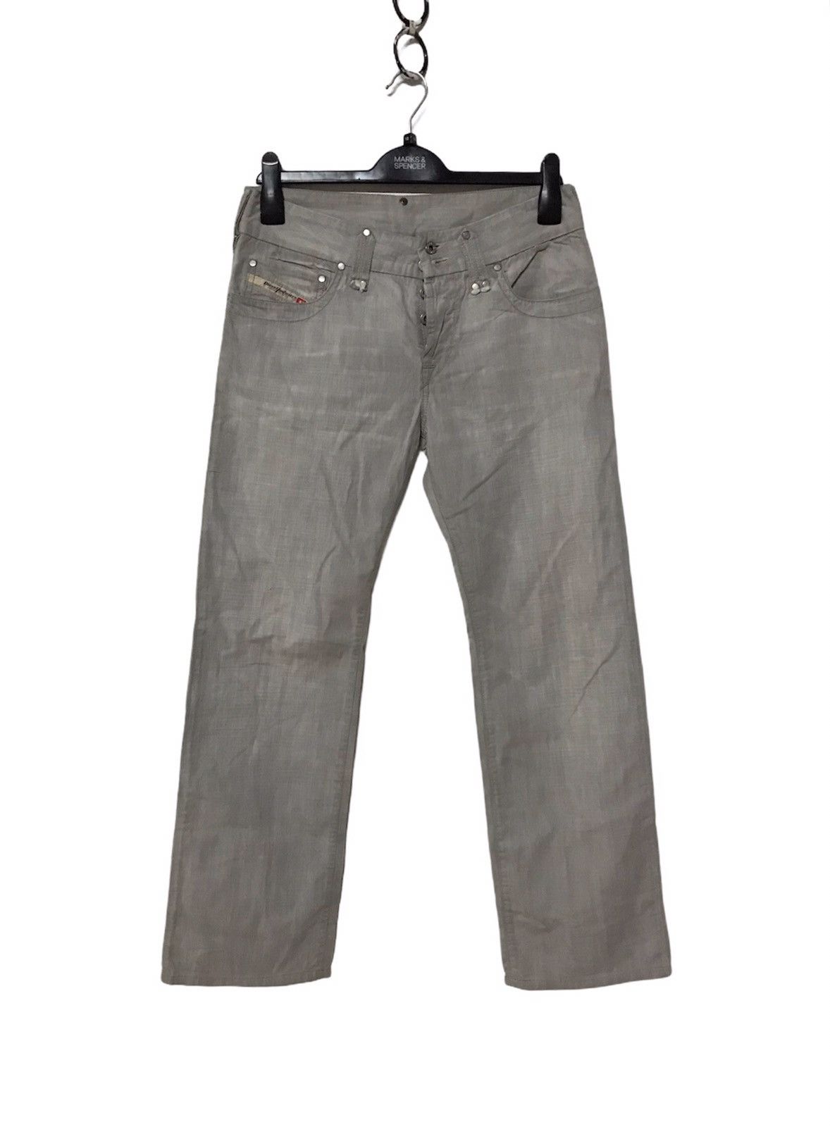 Diesel × Vintage 🔥Diesel Industry Denim Division Rare Jeans Size US 29 - 1 Thumbnail