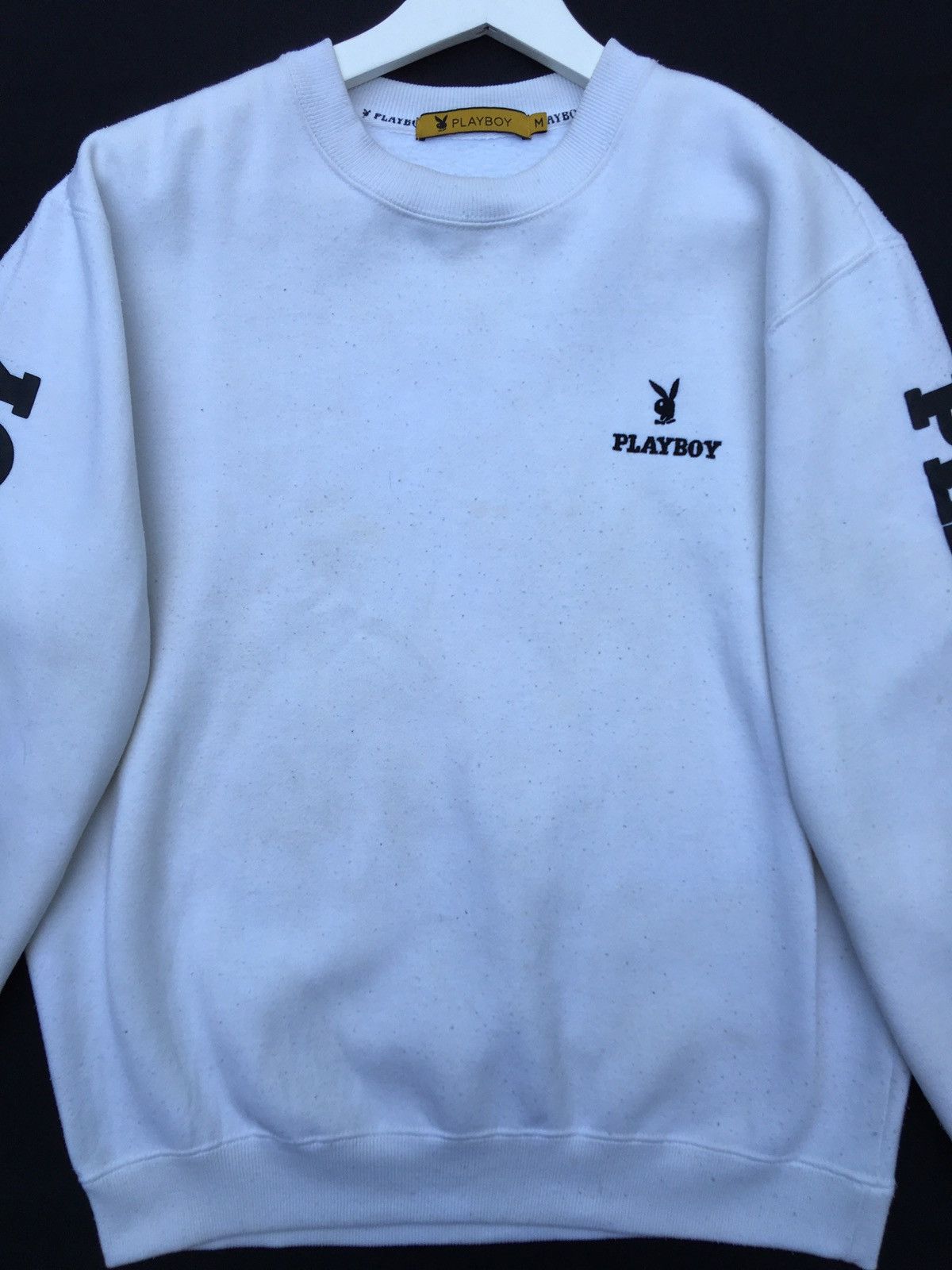 Playboy Vintage Playboy Big Logo Spellout Sweatshirt Size US M / EU 48-50 / 2 - 3 Thumbnail