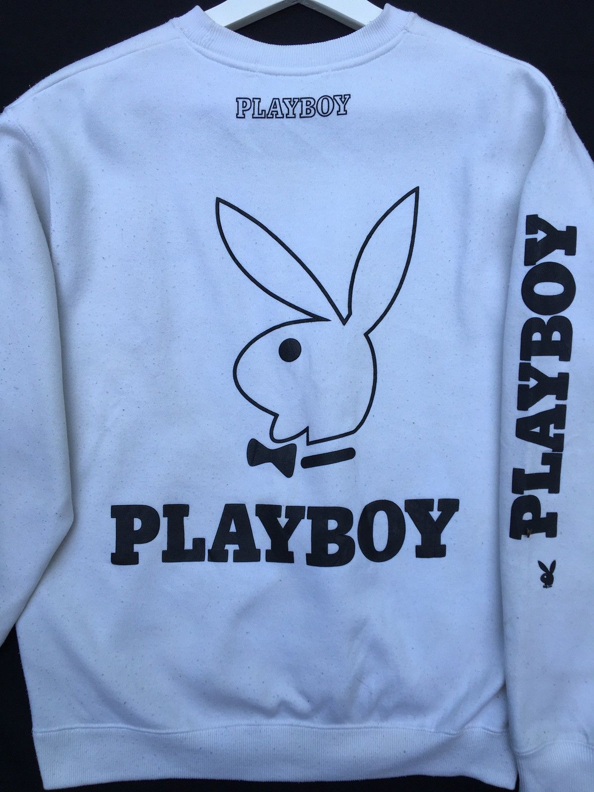 Playboy Vintage Playboy Big Logo Spellout Sweatshirt Size US M / EU 48-50 / 2 - 7 Thumbnail