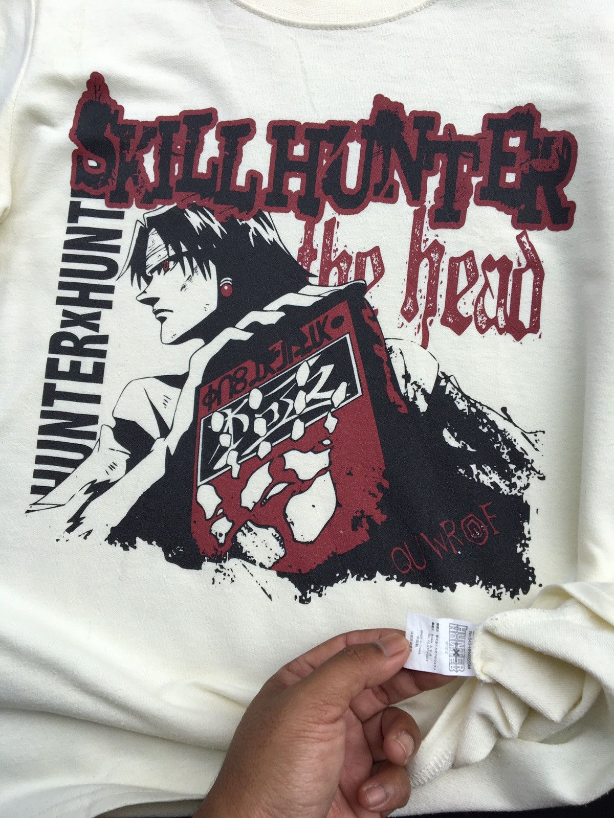 Hunter Hunter x Hunter Black Pro Skill Hunter Long Sleeve Tshirt Size US S / EU 44-46 / 1 - 7 Thumbnail