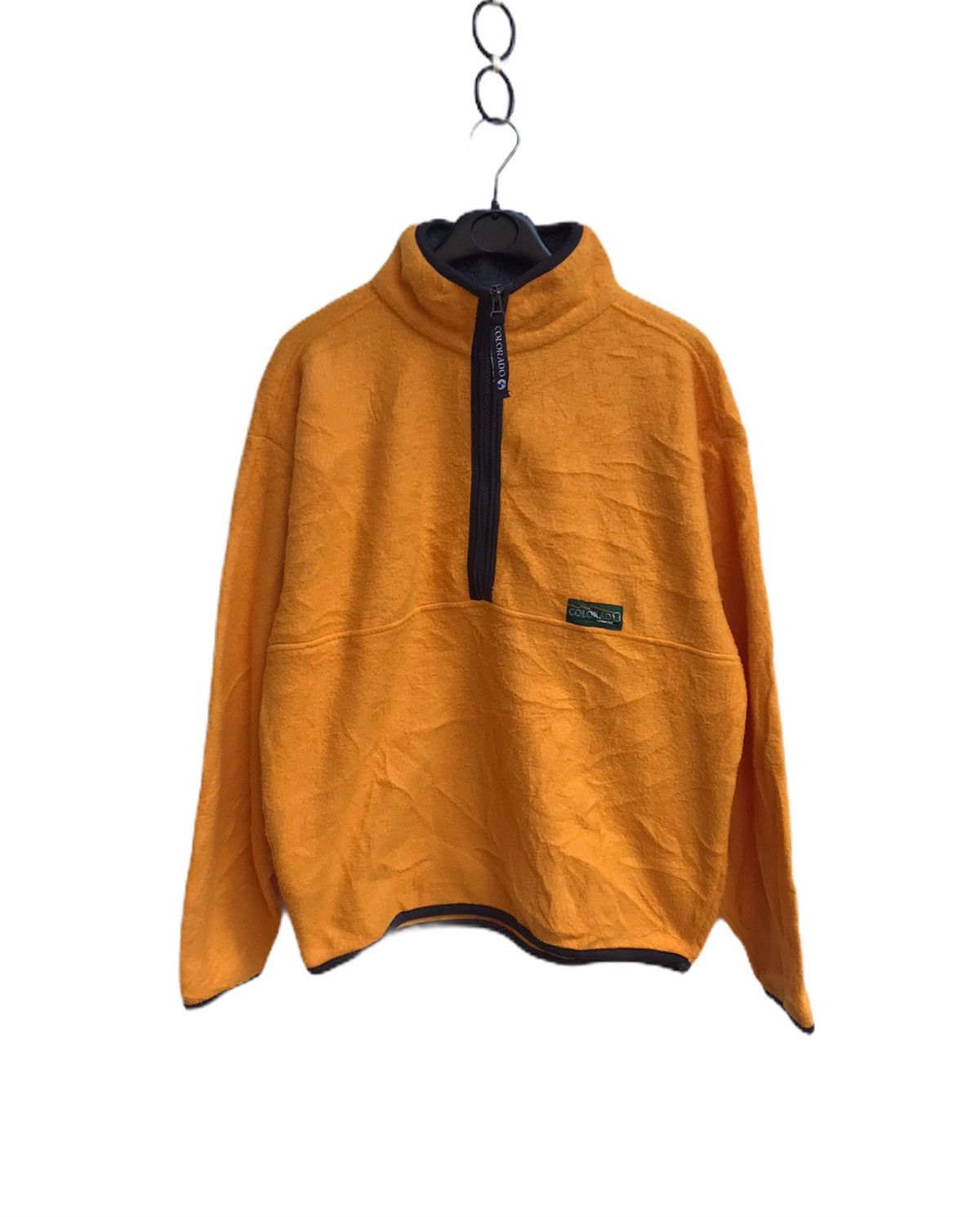 image of Colorado Trading Co x Vintage Colorado Fleece Jacket in Yellow, Men's (Size Medium)