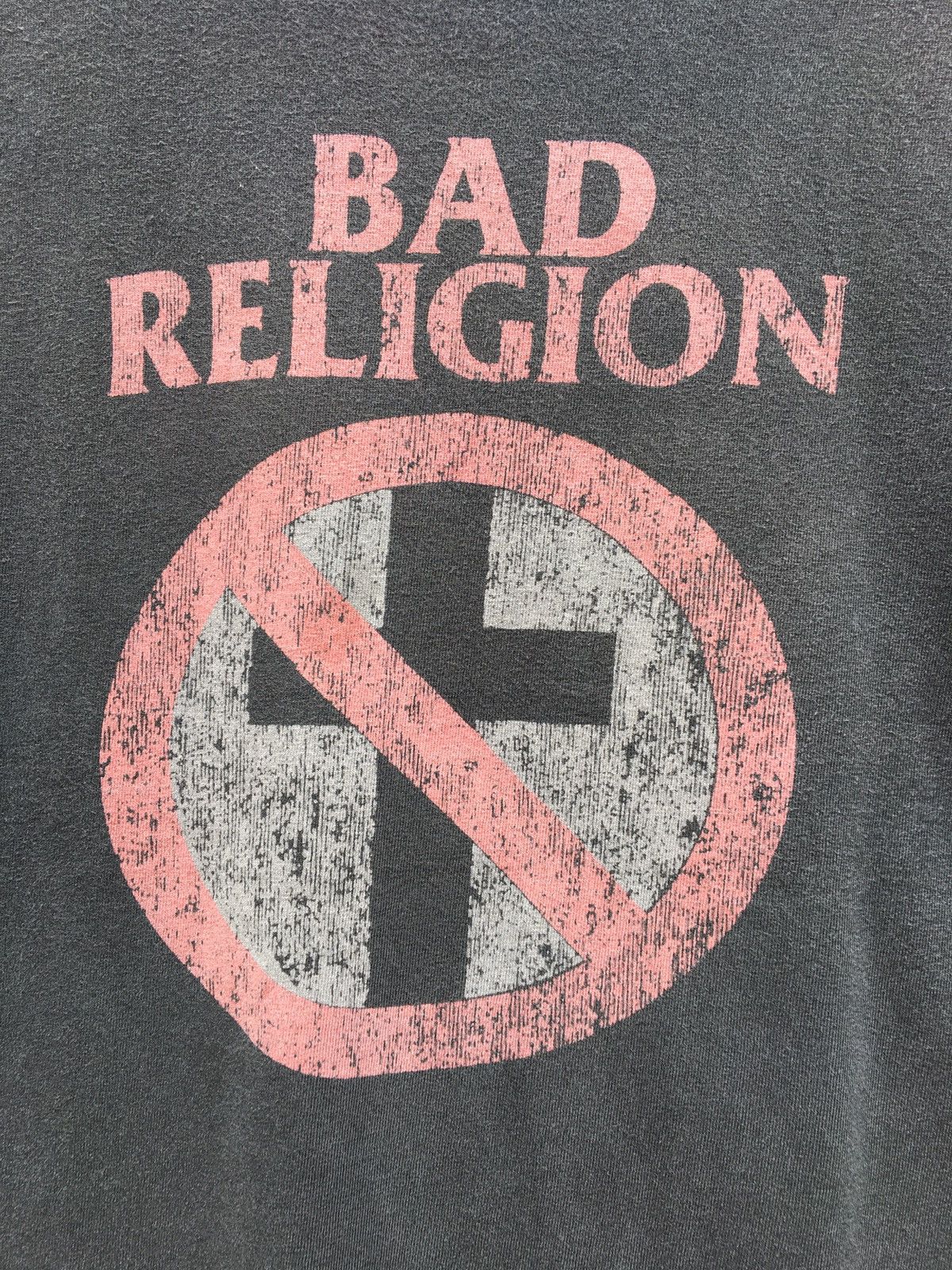 Band Tees Vintage BAD RELIGION Rare Punk Rock band t shirt Size US L / EU 52-54 / 3 - 5 Thumbnail
