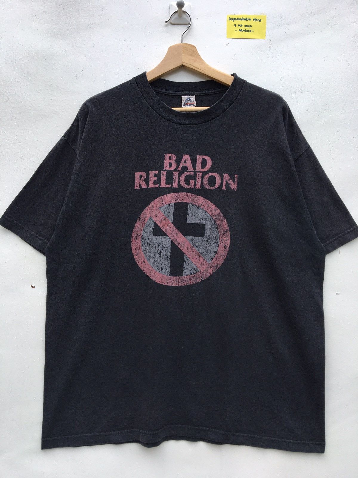 Band Tees Vintage BAD RELIGION Rare Punk Rock band t shirt Size US L / EU 52-54 / 3 - 1 Thumbnail