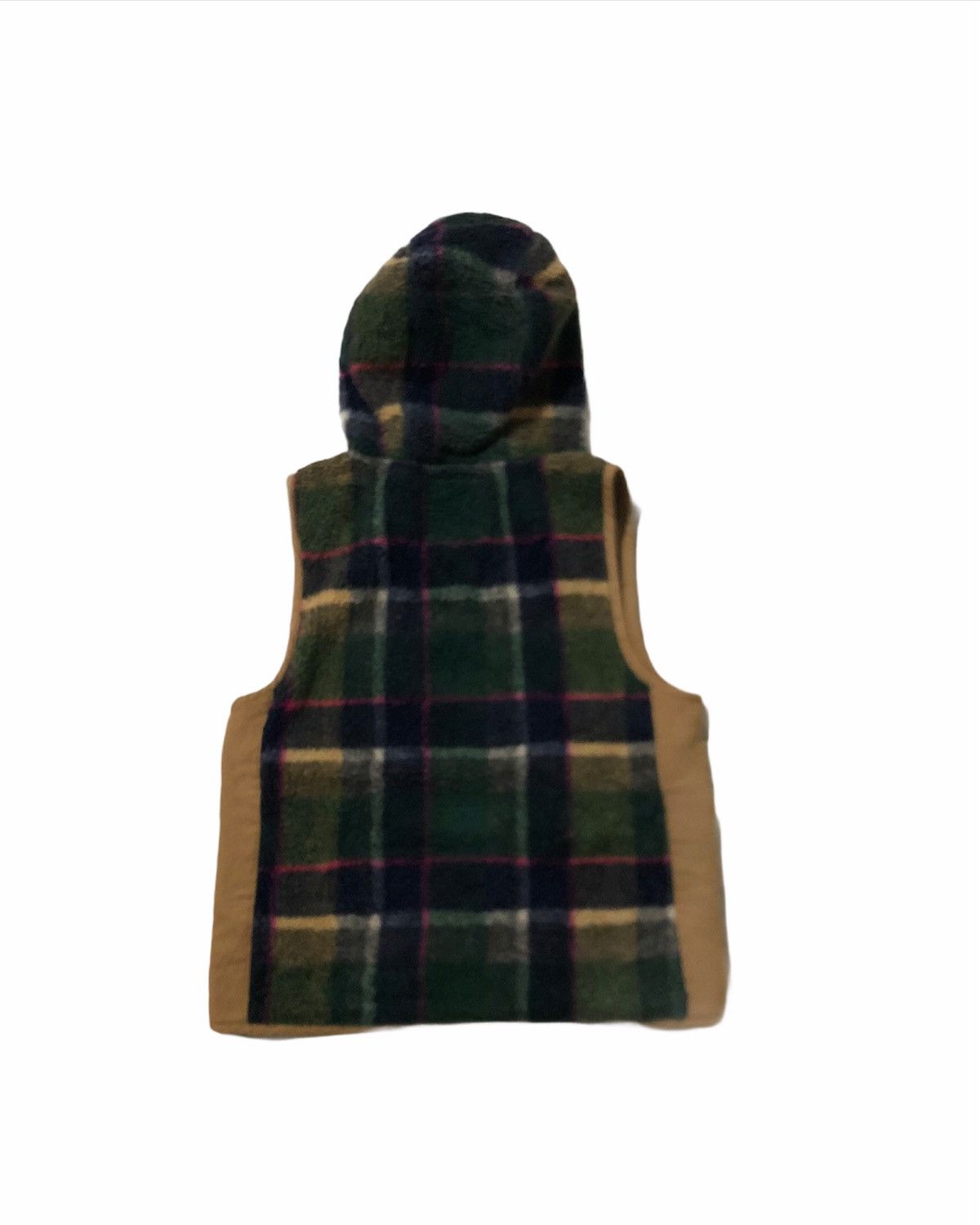 Japanese Brand 🔥Pleasant Heart Cube Sugar Fleece Vests With Hoodies Size US S / EU 44-46 / 1 - 3 Thumbnail