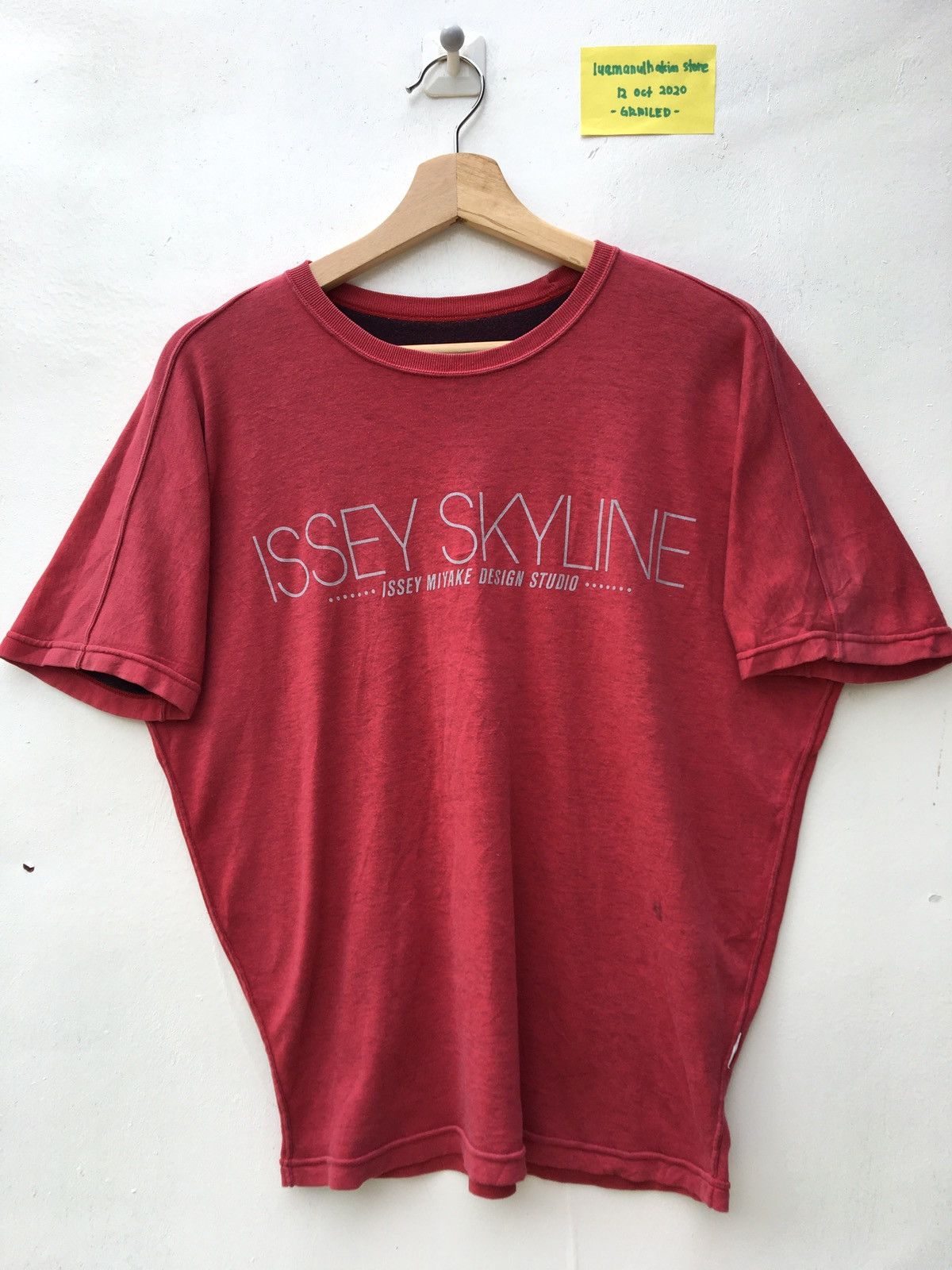 Issey Miyake Vtg ISSEY MIYAKE Skyline Design Studio Reversible TShirt Size US M / EU 48-50 / 2 - 7 Thumbnail