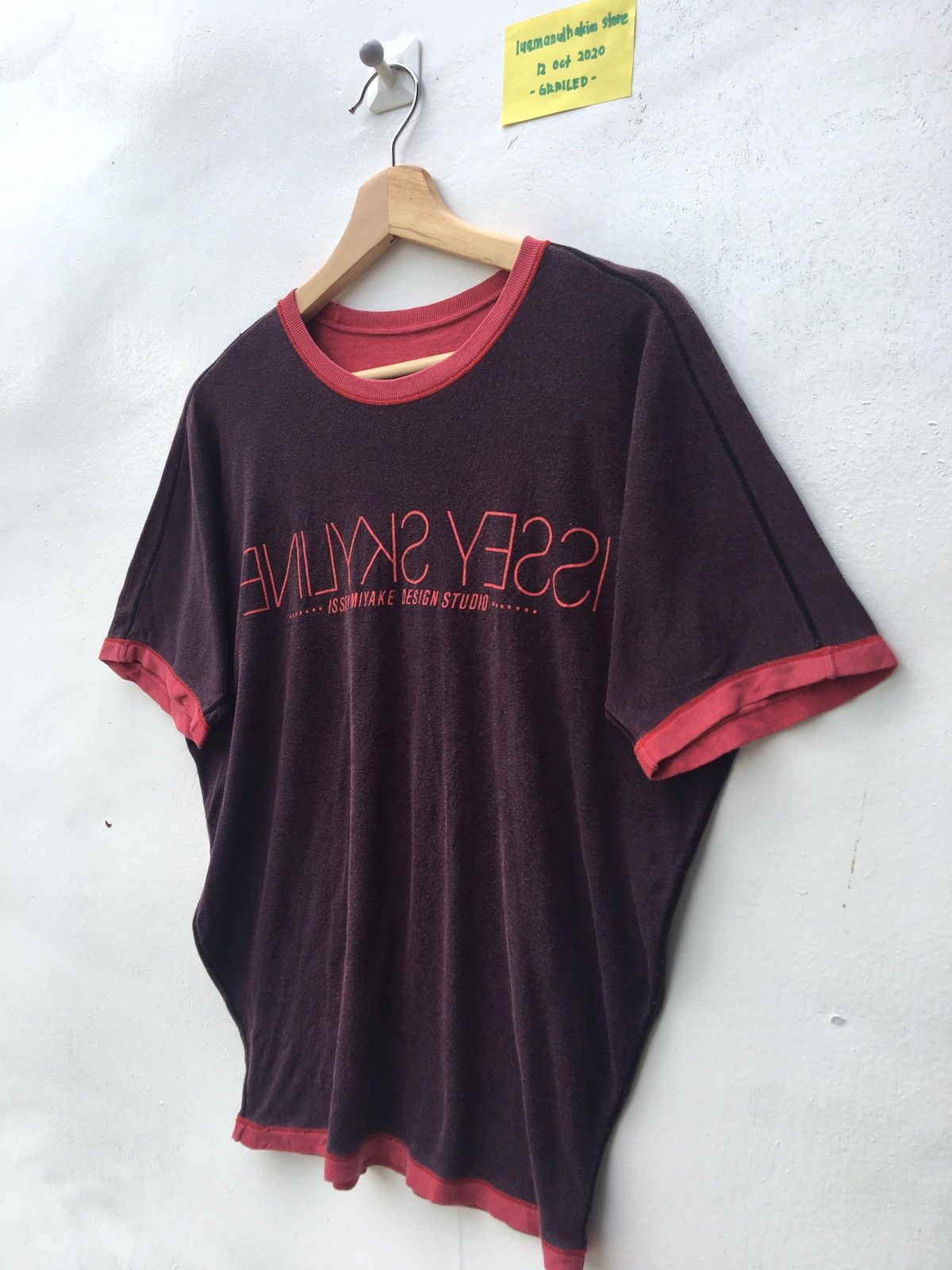 Issey Miyake Vtg ISSEY MIYAKE Skyline Design Studio Reversible TShirt Size US M / EU 48-50 / 2 - 2 Thumbnail