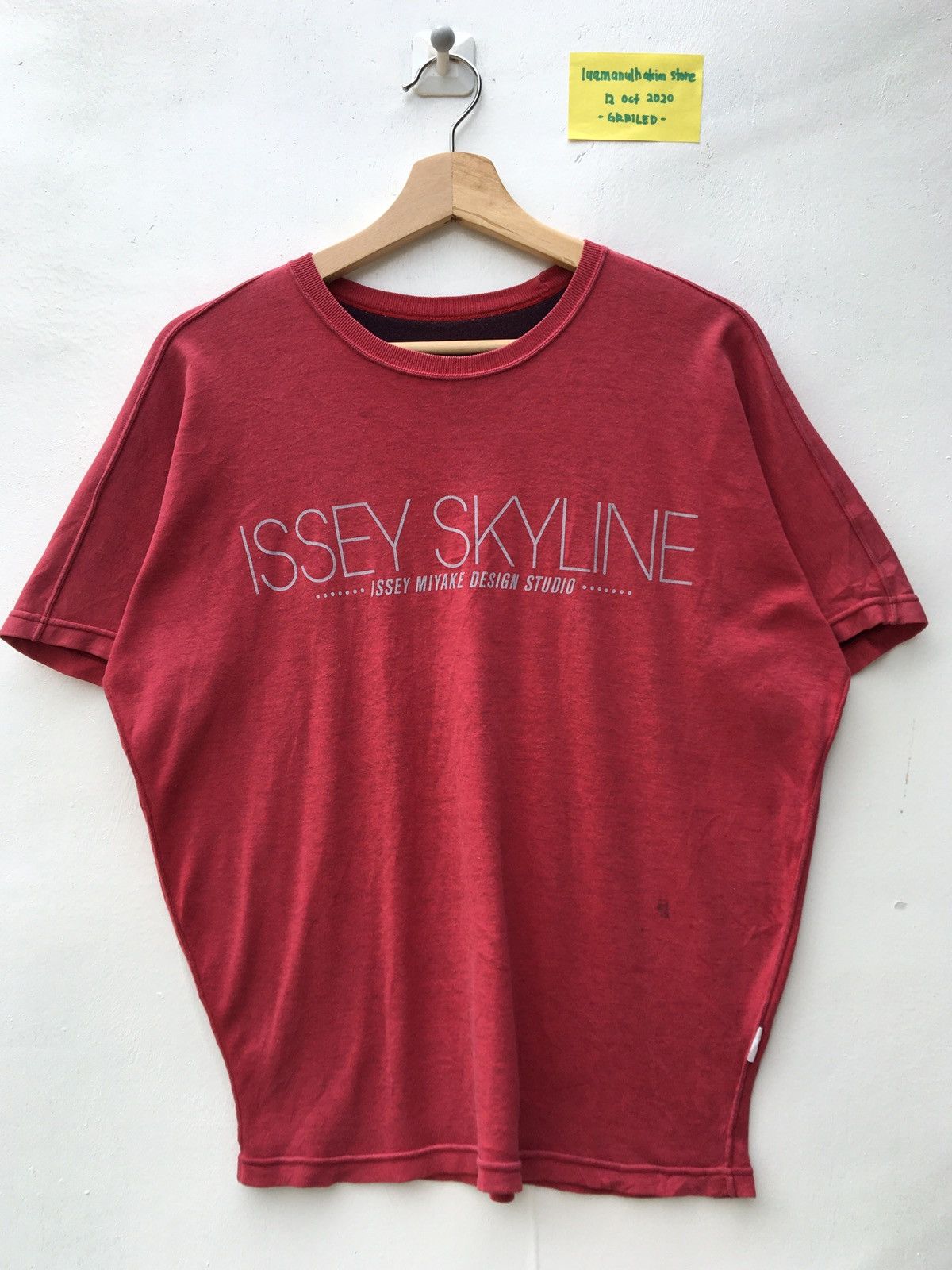 Issey Miyake Vtg ISSEY MIYAKE Skyline Design Studio Reversible TShirt Size US M / EU 48-50 / 2 - 10 Thumbnail