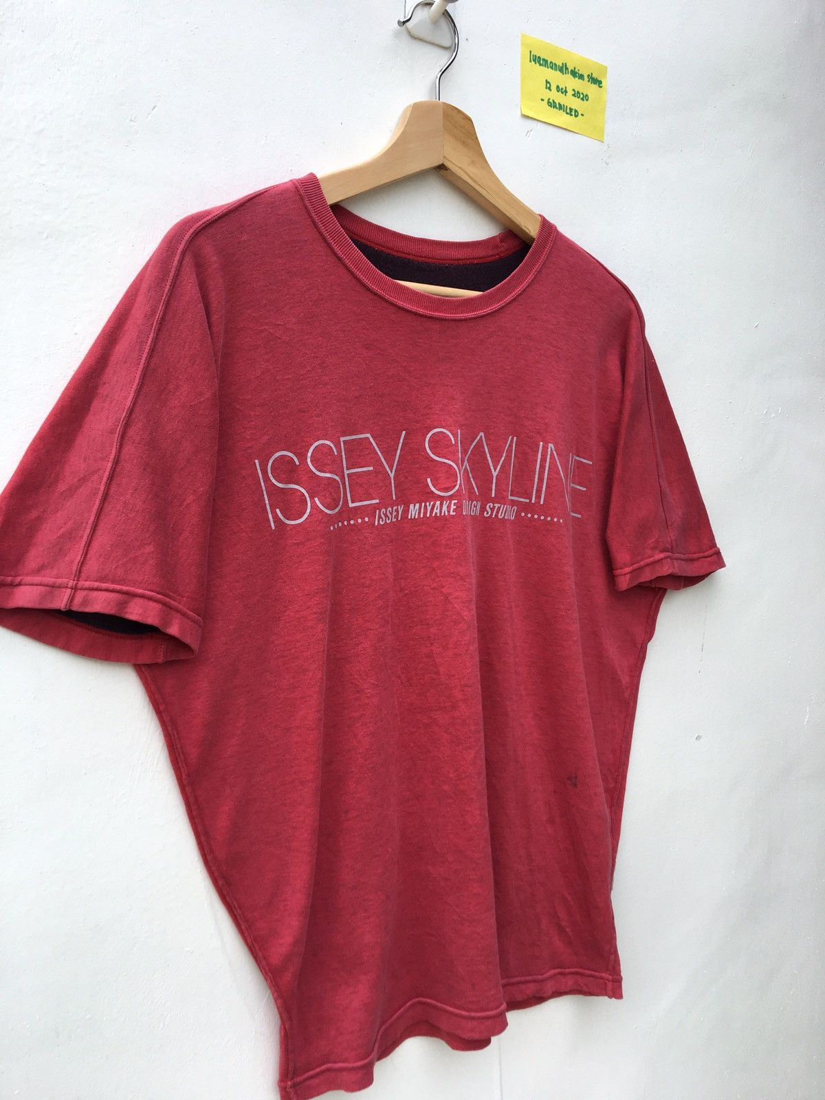 Issey Miyake Vtg ISSEY MIYAKE Skyline Design Studio Reversible TShirt Size US M / EU 48-50 / 2 - 9 Thumbnail