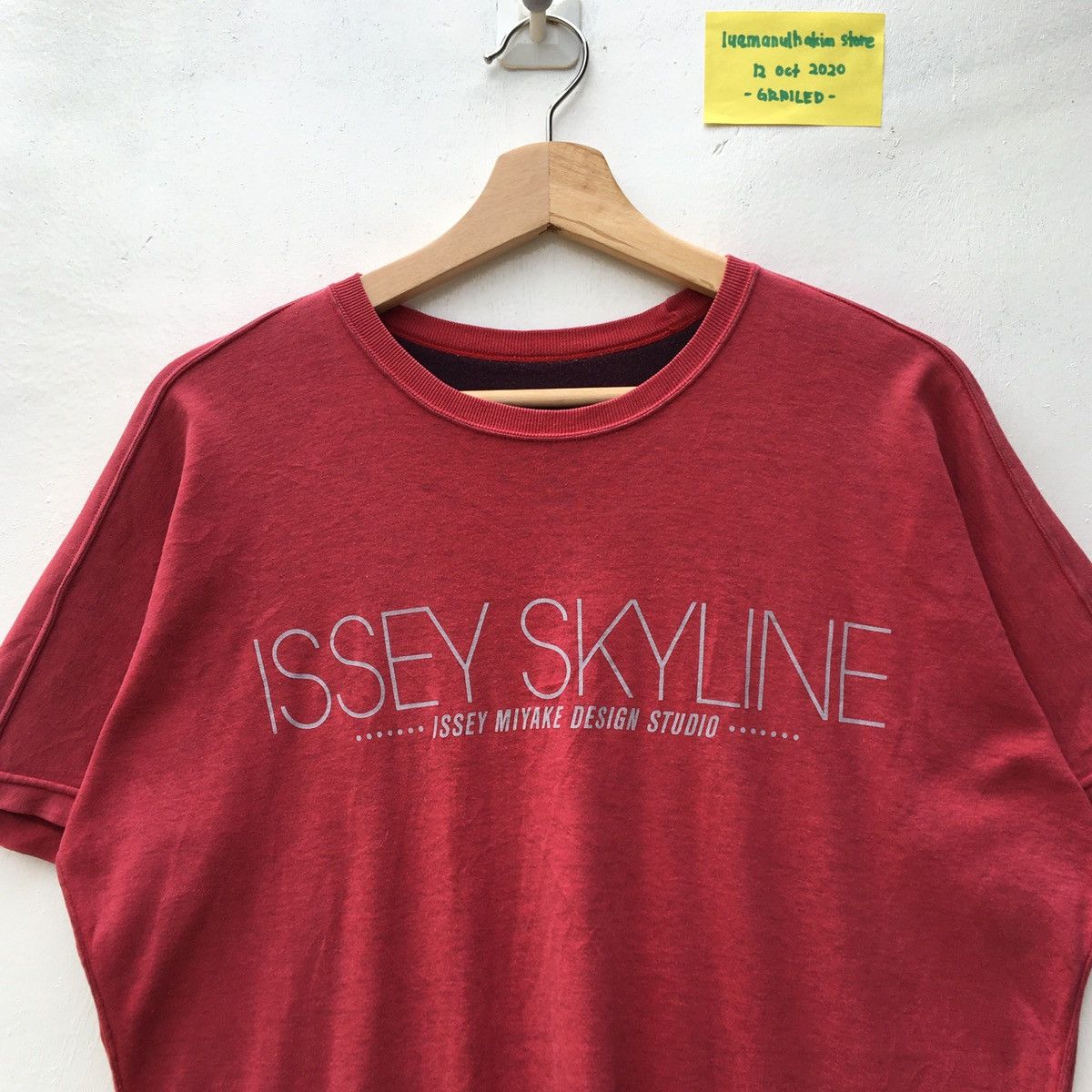 Issey Miyake Vtg ISSEY MIYAKE Skyline Design Studio Reversible TShirt Size US M / EU 48-50 / 2 - 17 Thumbnail