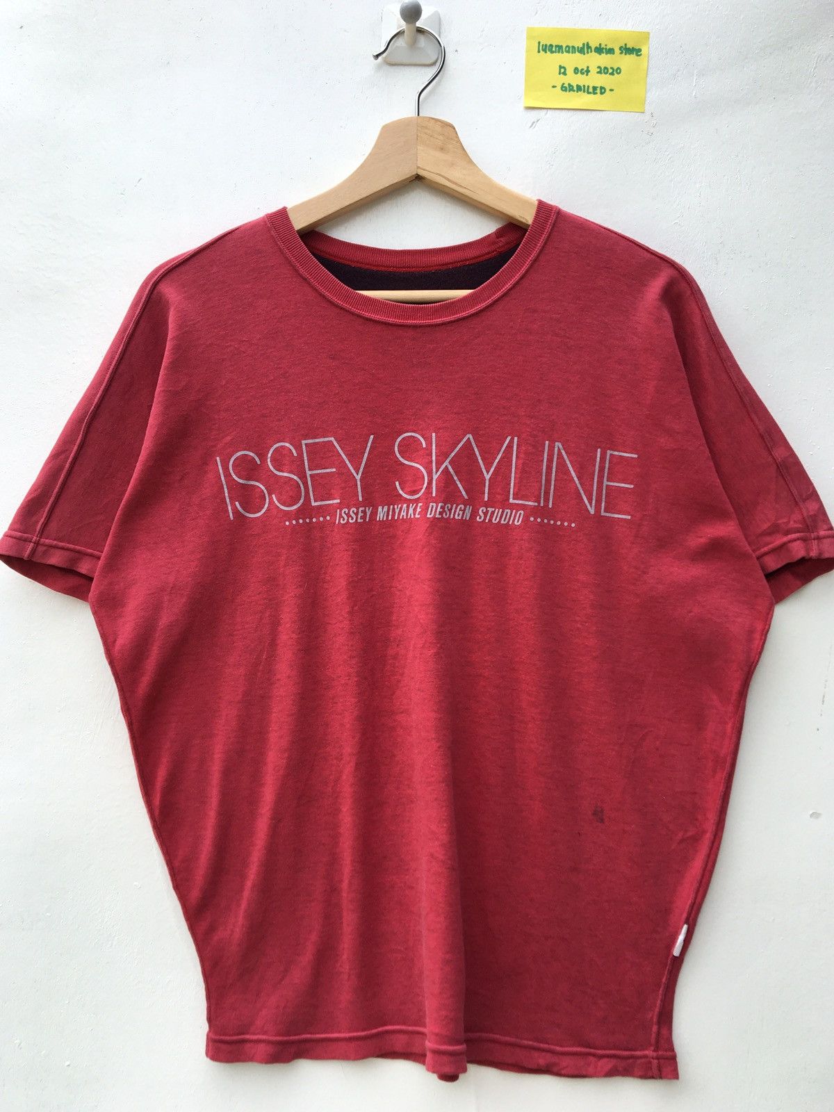 Issey Miyake Vtg ISSEY MIYAKE Skyline Design Studio Reversible TShirt Size US M / EU 48-50 / 2 - 18 Thumbnail
