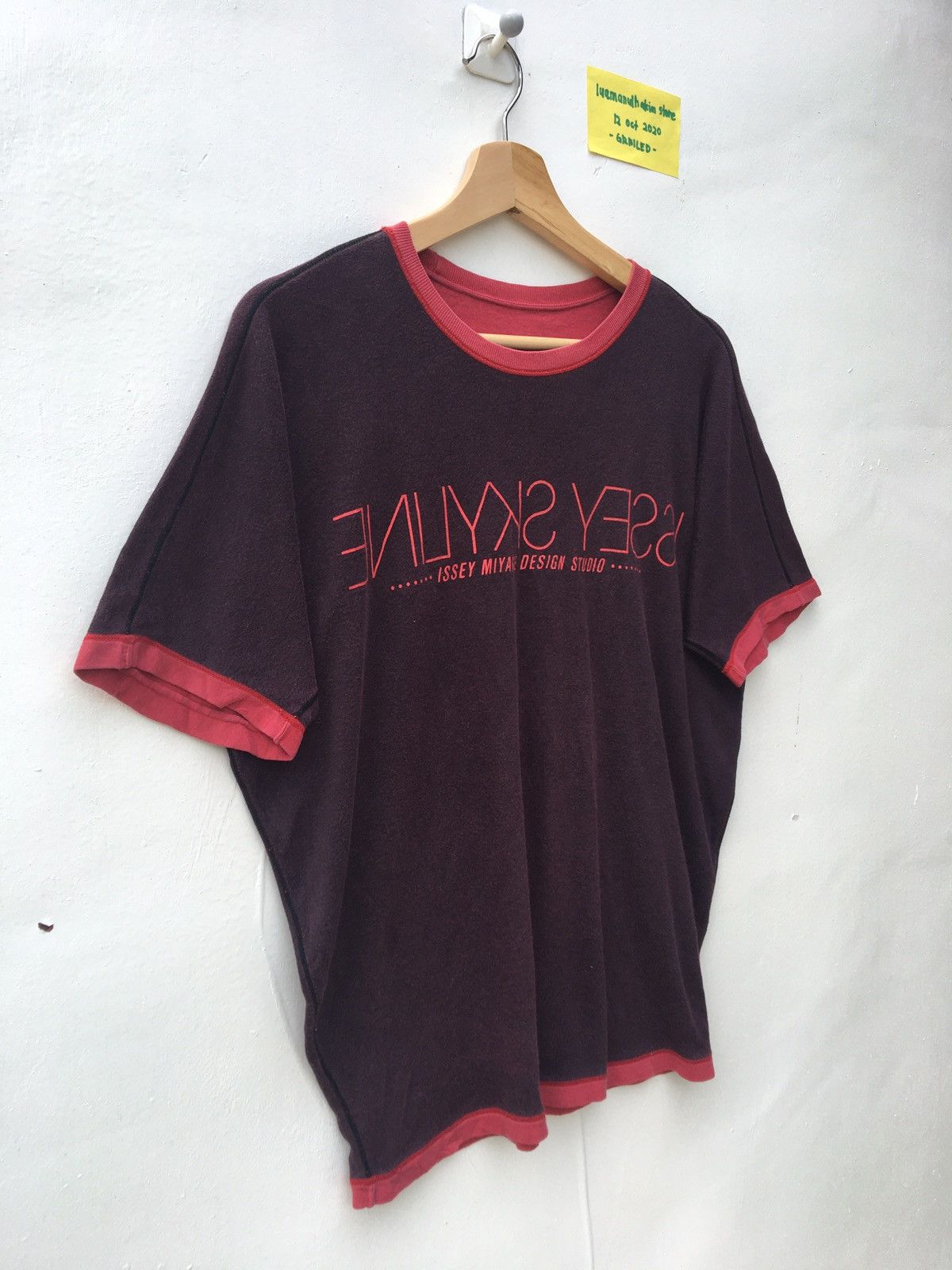 Issey Miyake Vtg ISSEY MIYAKE Skyline Design Studio Reversible TShirt Size US M / EU 48-50 / 2 - 3 Thumbnail