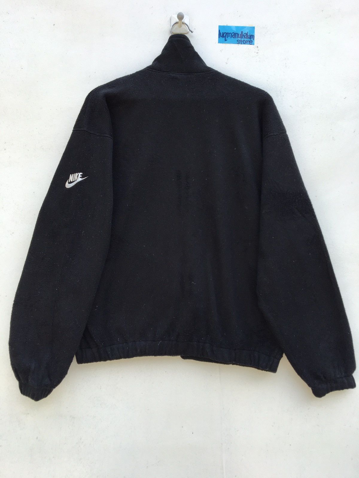 Nike Vintage Nike Fleece Sweater Big Logo Spellout Size US L / EU 52-54 / 3 - 6 Thumbnail