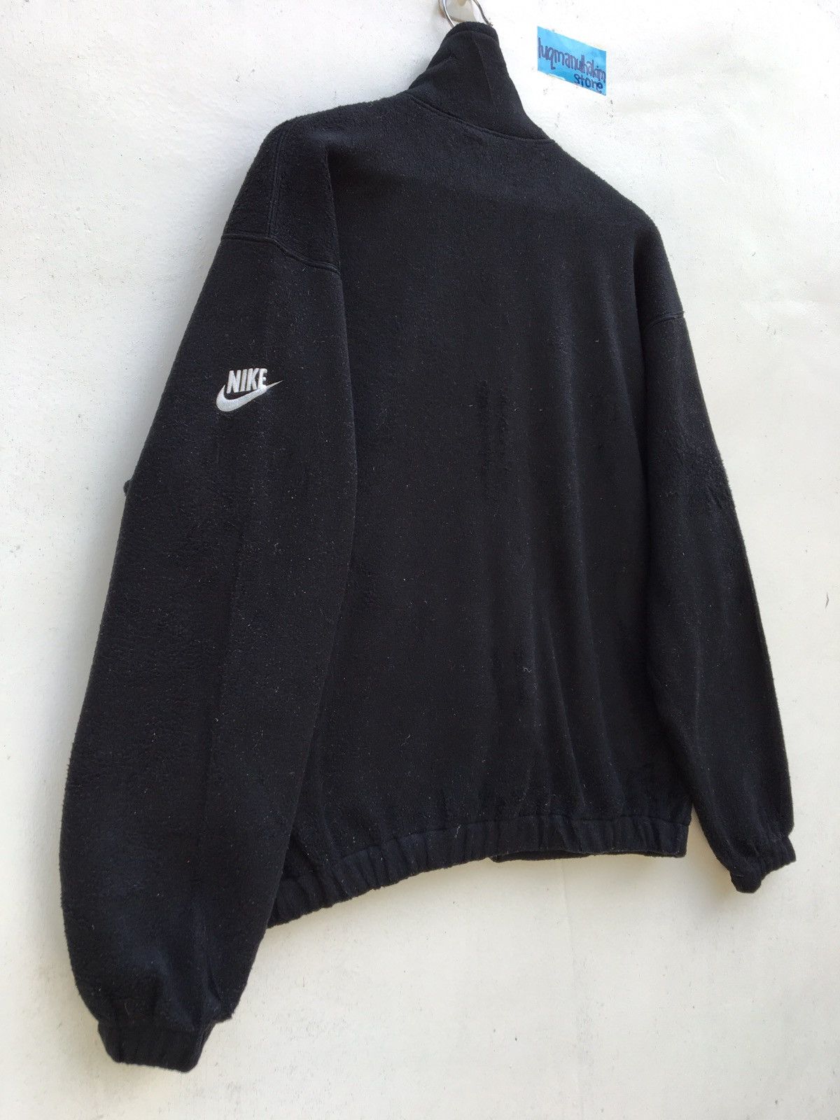 Nike Vintage Nike Fleece Sweater Big Logo Spellout Size US L / EU 52-54 / 3 - 7 Thumbnail