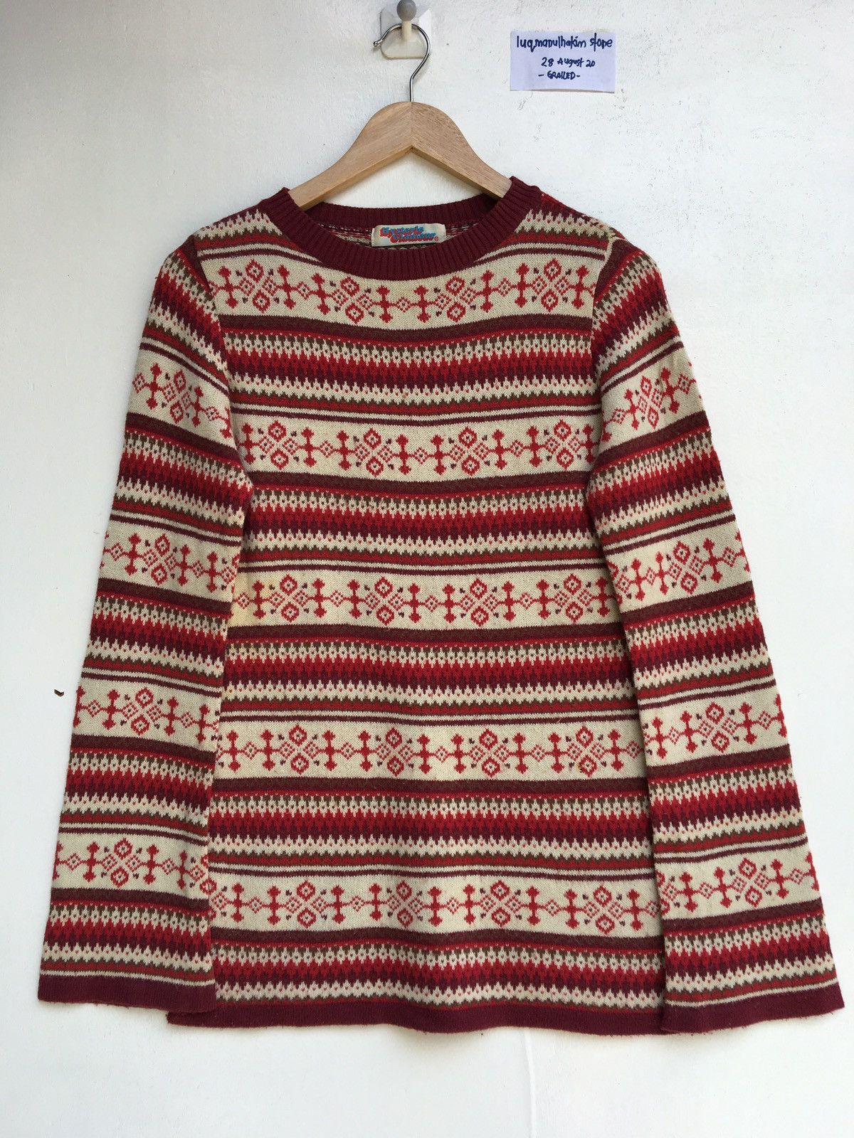 Hysteric Glamour Vintage Hysteric Glamour Wool Longsleeve Knitwear Size US M / EU 48-50 / 2 - 1 Thumbnail