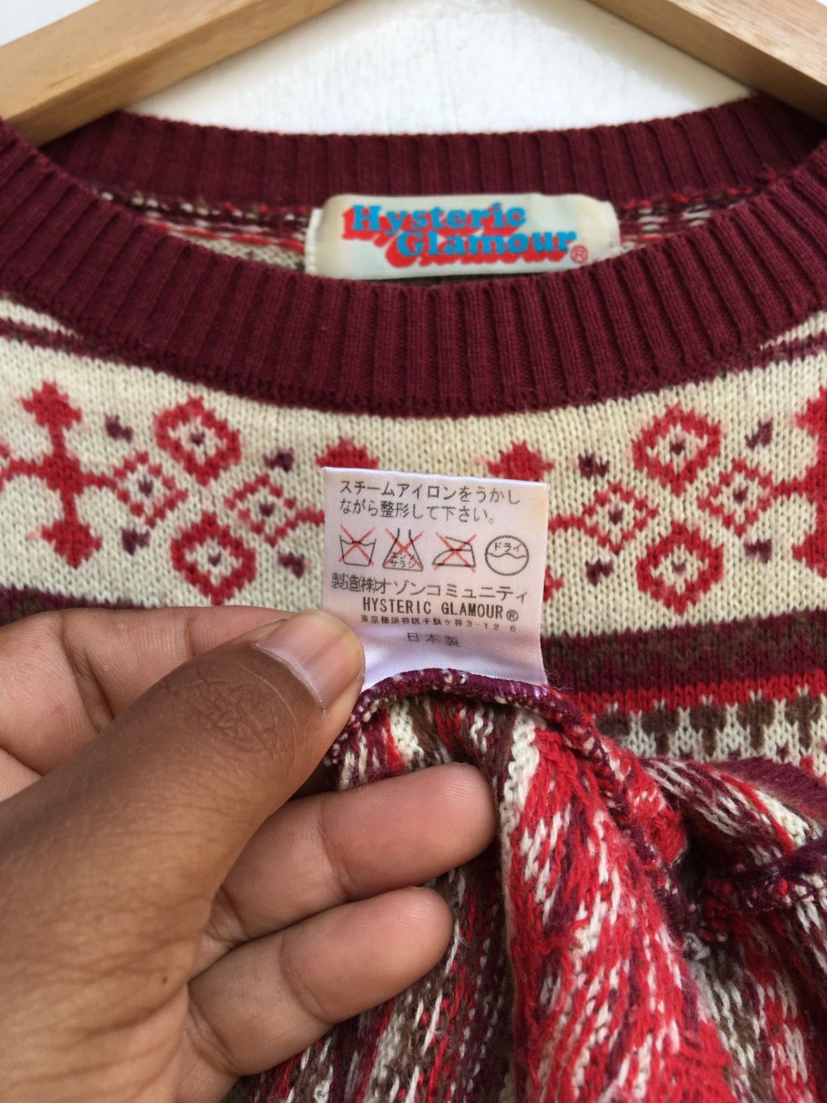 Hysteric Glamour Vintage Hysteric Glamour Wool Longsleeve Knitwear Size US M / EU 48-50 / 2 - 6 Thumbnail