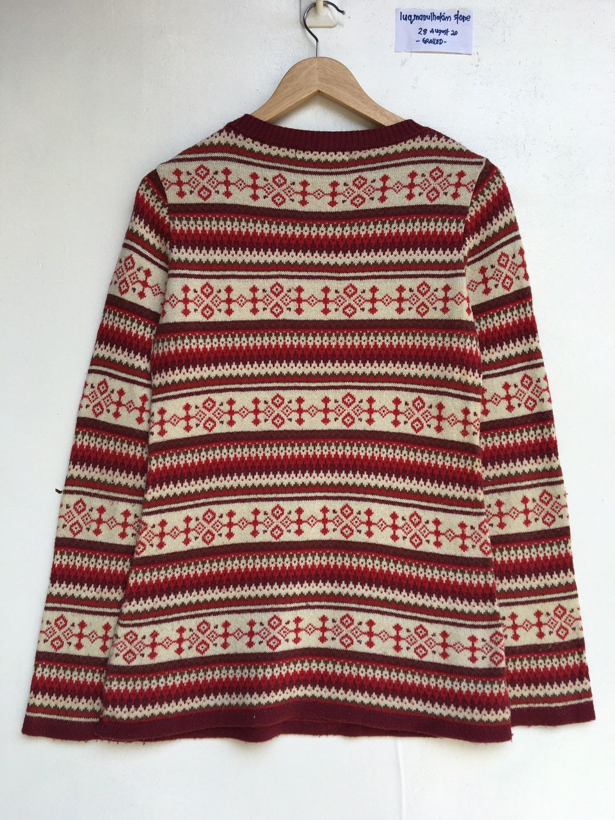 Hysteric Glamour Vintage Hysteric Glamour Wool Longsleeve Knitwear Size US M / EU 48-50 / 2 - 8 Thumbnail