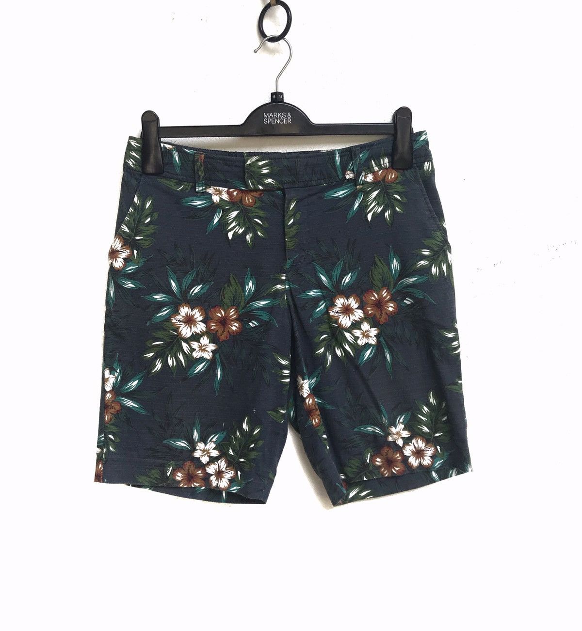 Japanese Brand 🔥Hk Works London Hawaii Styles Short Pants Size US 31 - 1 Thumbnail