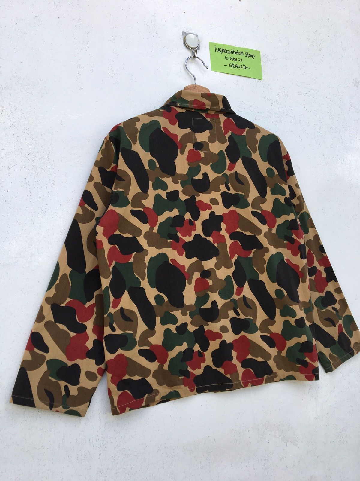 Bape Vintage Human Camo Jacket Size US S / EU 44-46 / 1 - 12 Thumbnail
