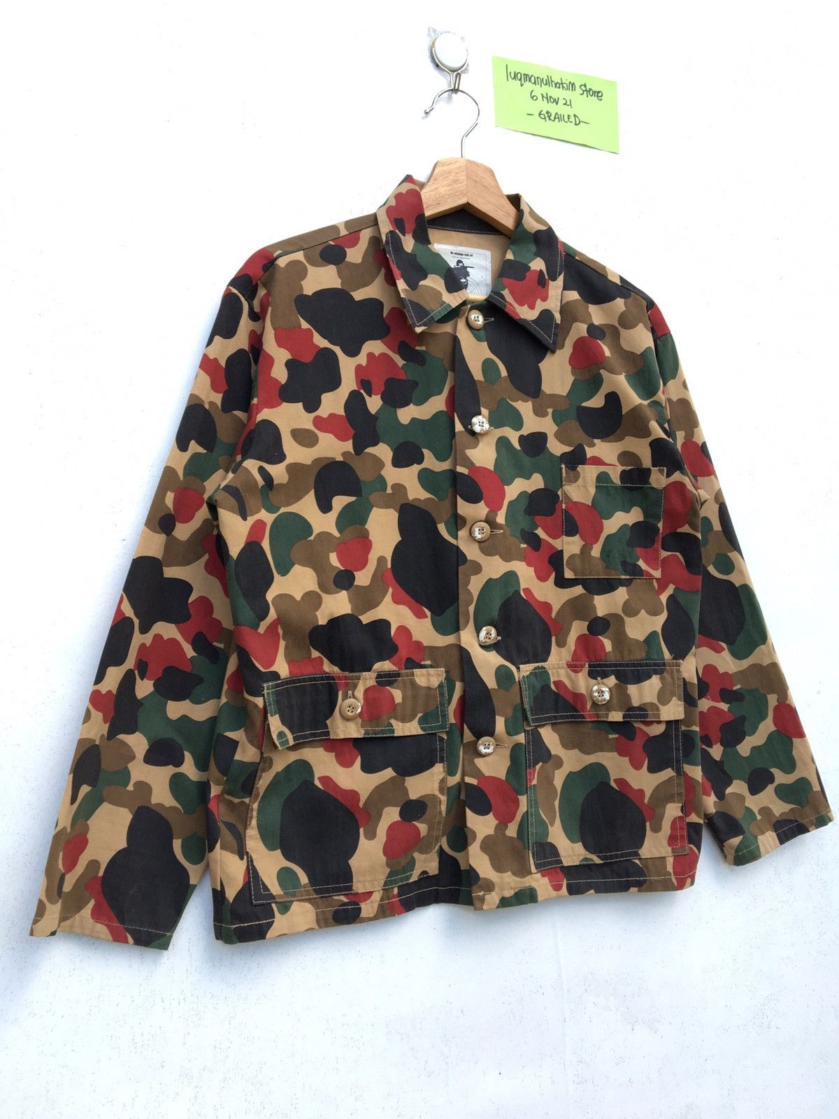 Bape Vintage Human Camo Jacket Size US S / EU 44-46 / 1 - 2 Thumbnail