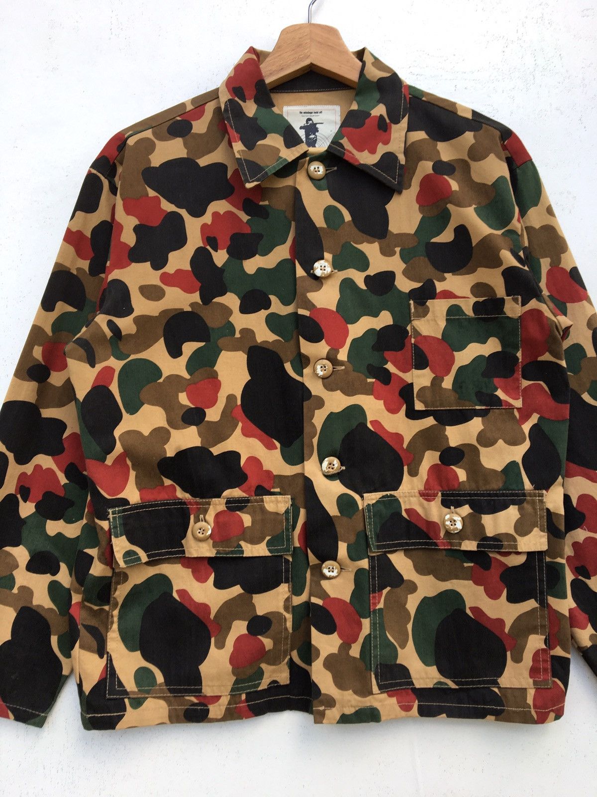 Bape Vintage Human Camo Jacket Size US S / EU 44-46 / 1 - 4 Thumbnail