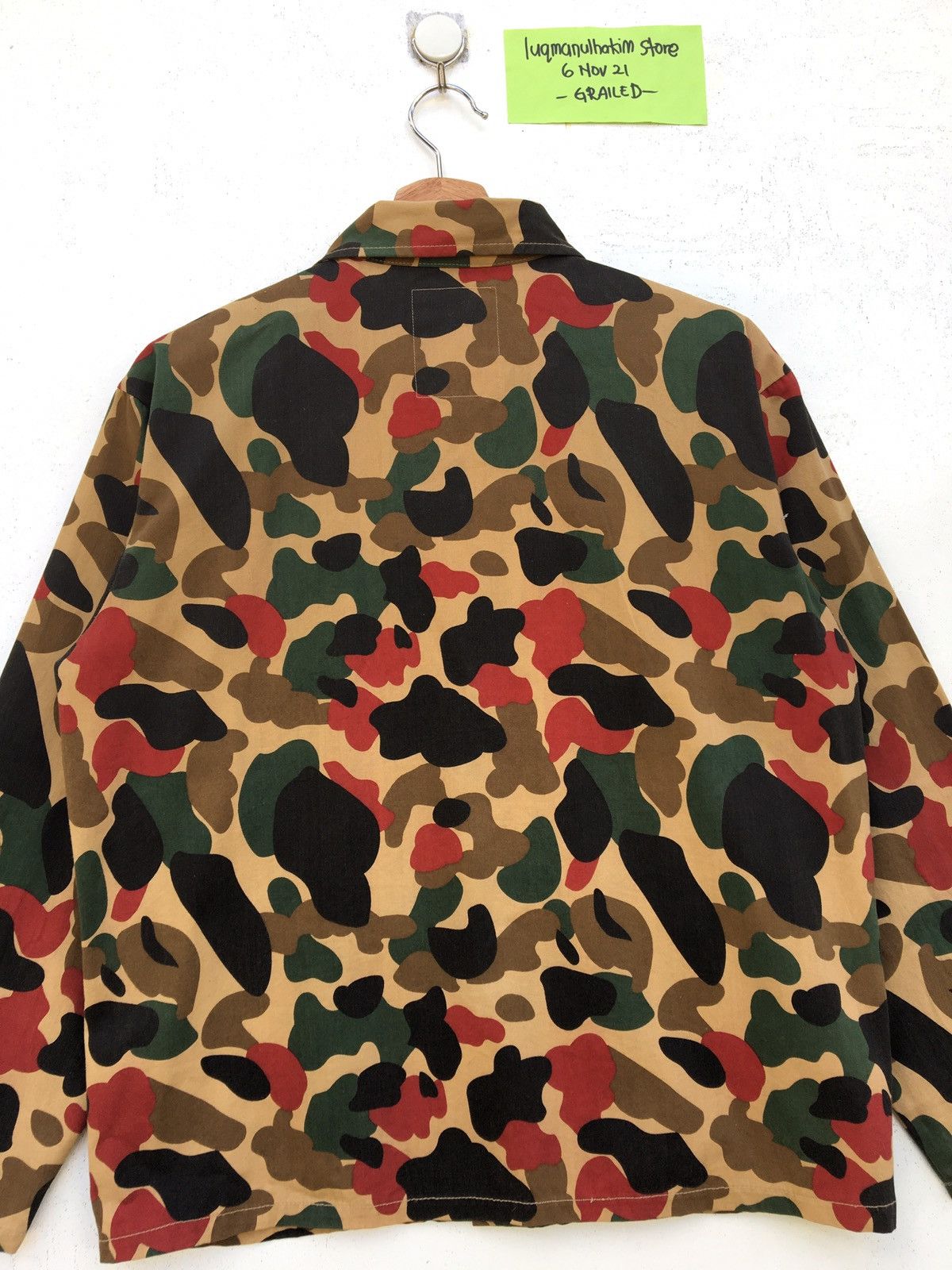 Bape Vintage Human Camo Jacket Size US S / EU 44-46 / 1 - 14 Thumbnail