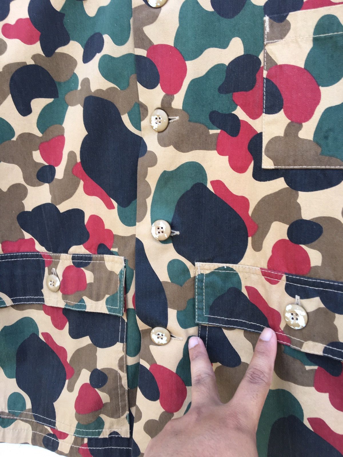 Bape Vintage Human Camo Jacket Size US S / EU 44-46 / 1 - 10 Thumbnail