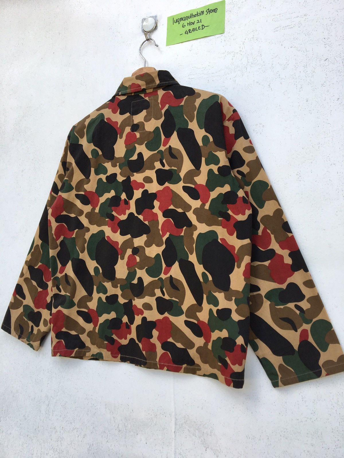 Bape Vintage Human Camo Jacket Size US S / EU 44-46 / 1 - 13 Thumbnail